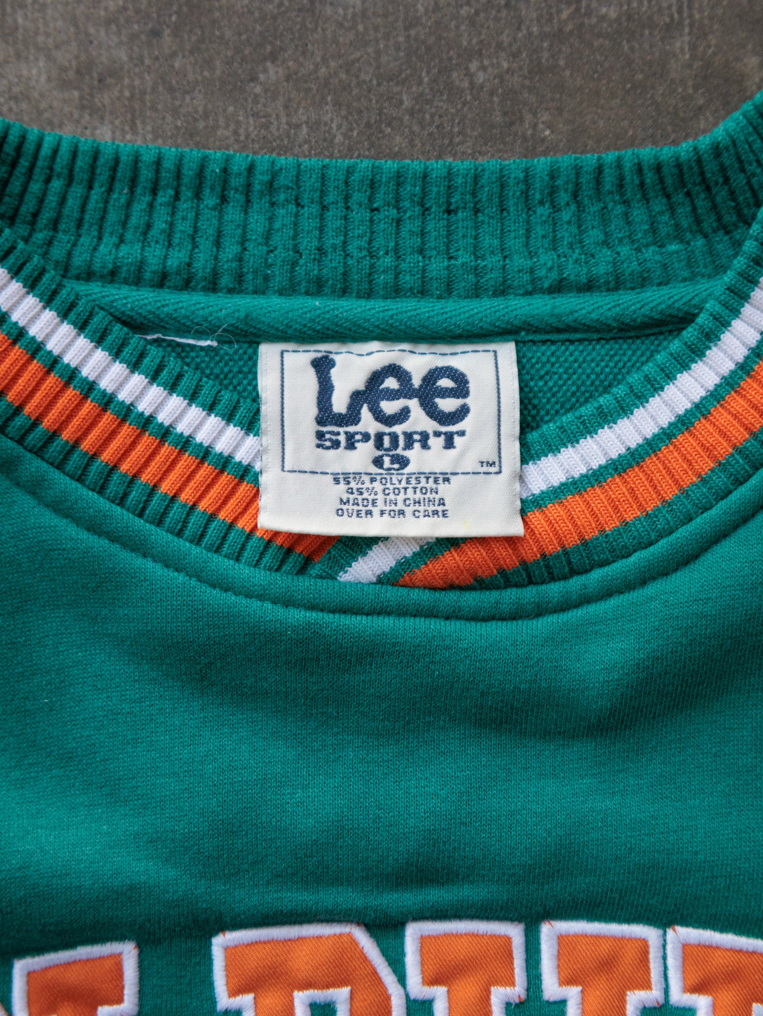 Vintage 90s Green Miami Dolphins Sweatshirt (L)