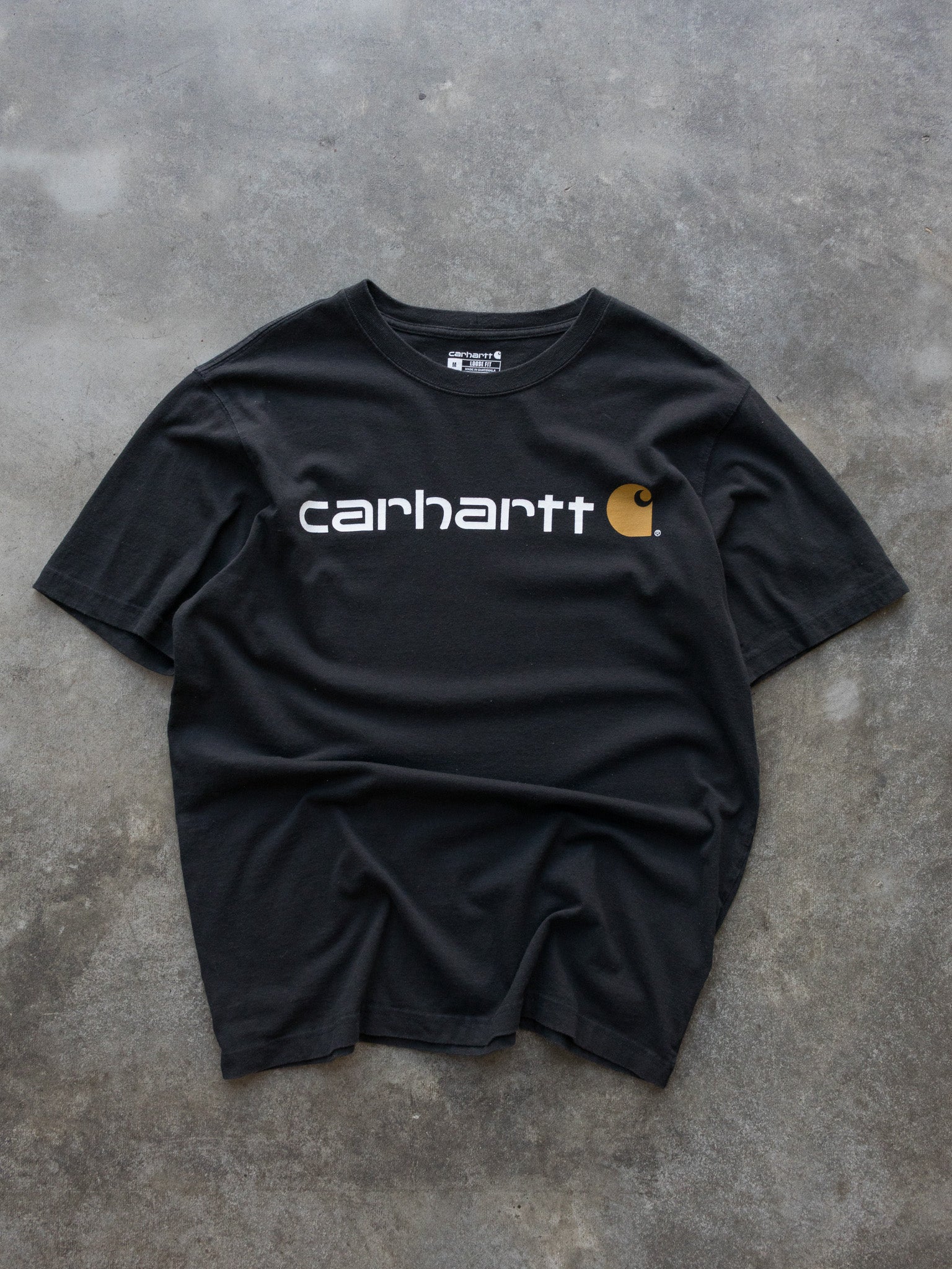 Vintage Carhartt Spell Out Tee (L)