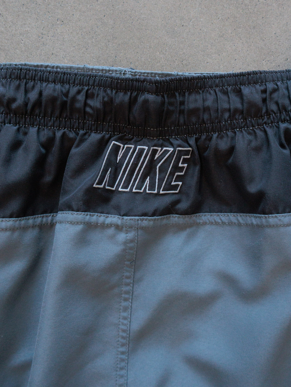 Vintage 00s Grey Nike Swim Shorts (XL)
