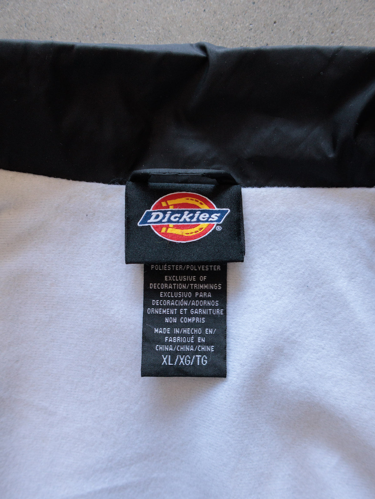 Vintage Black Dickies Coach Jacket (XL)