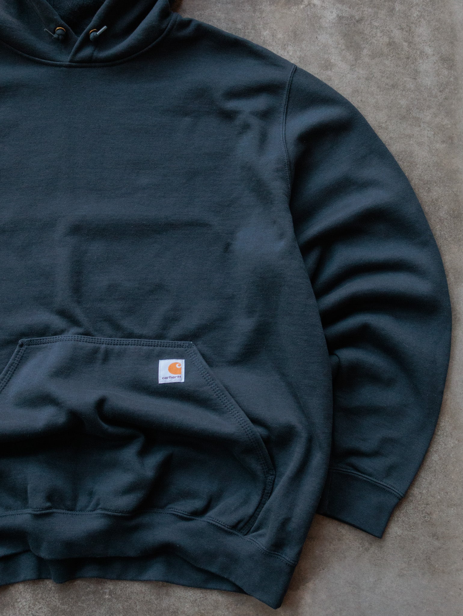 Vintage Black Carhartt Hoodie (XL)