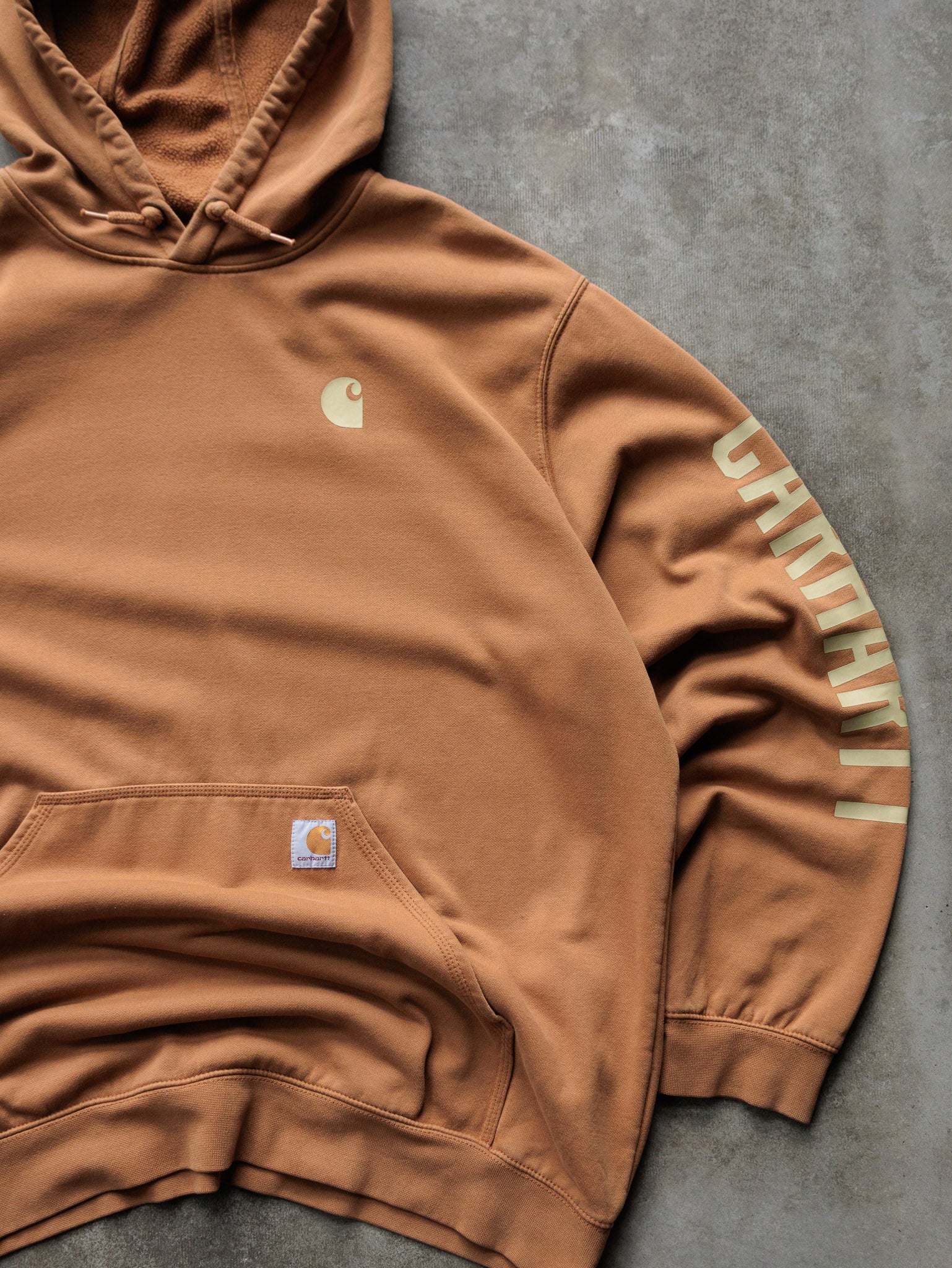 Vintage Brown Carhartt Hoodie (-)