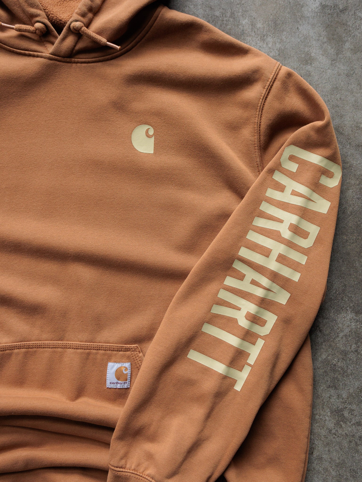 Vintage Brown Carhartt Hoodie (-)
