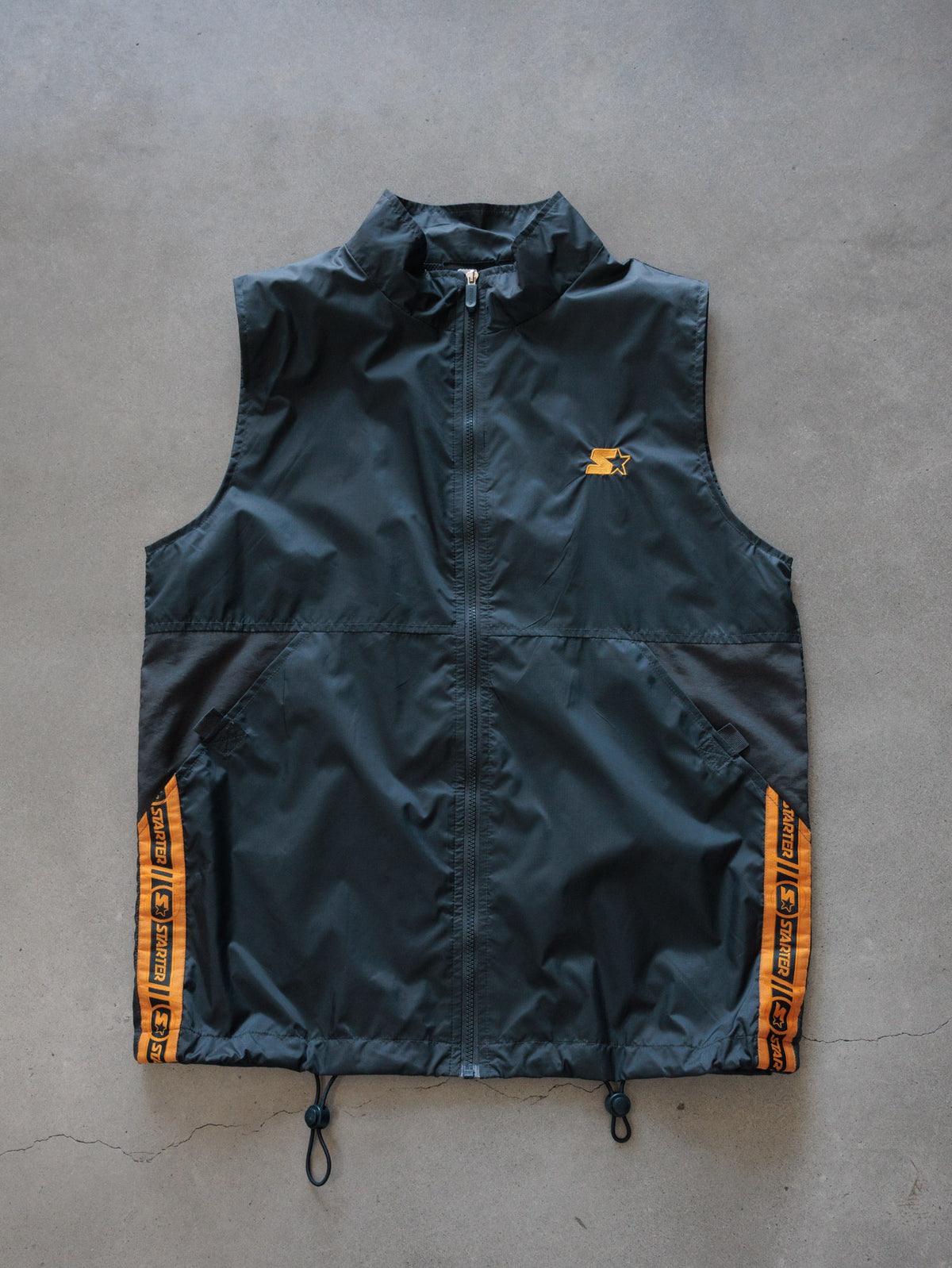 Vintage Black Starter Vest (S)