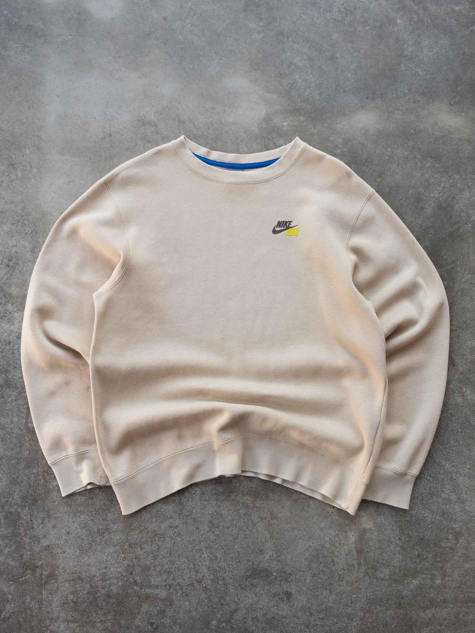 Vintage Beige Nike Air Sweatshirt (L)