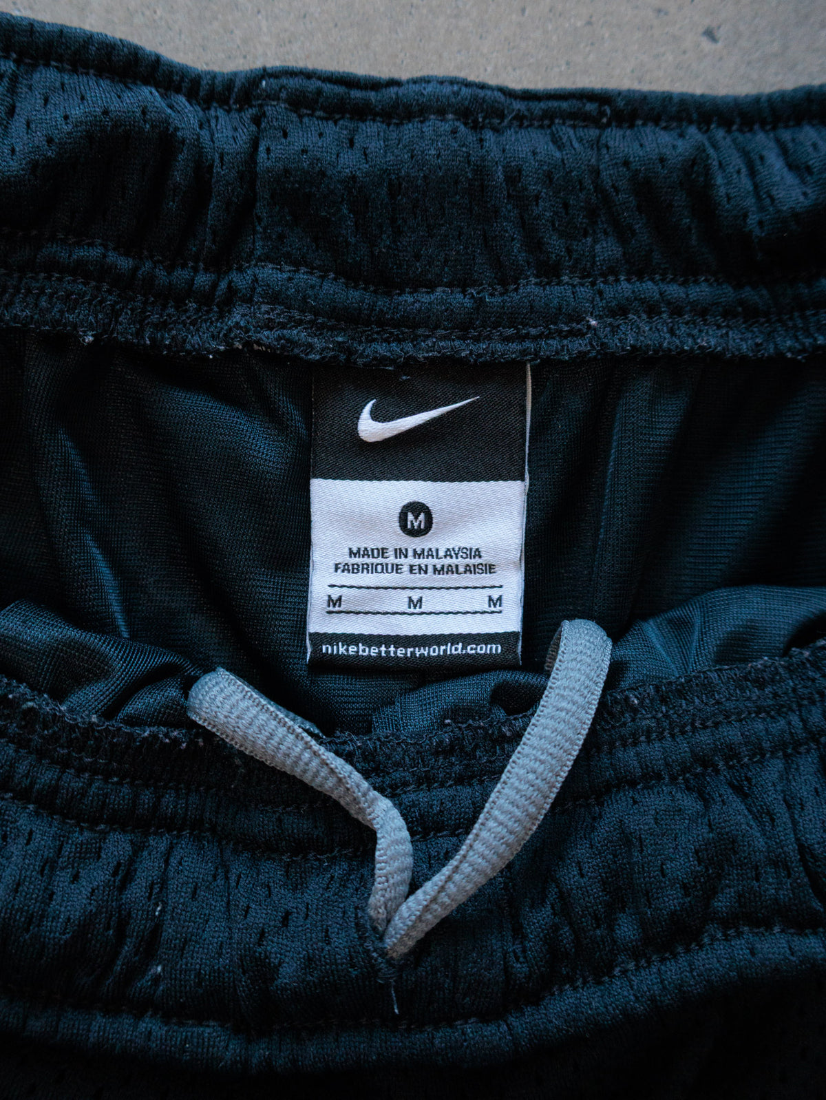 Vintage Green Nike Mesh Shorts (M)