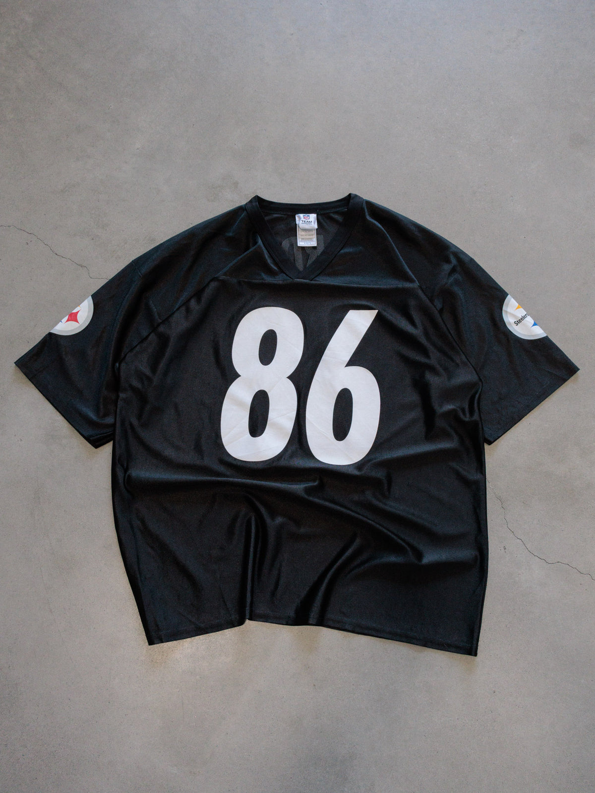 Vintage Black Pittsburgh Steelers Ward Jersey (XL)