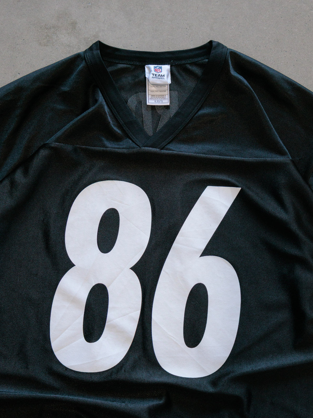 Vintage Black Pittsburgh Steelers Ward Jersey (XL)