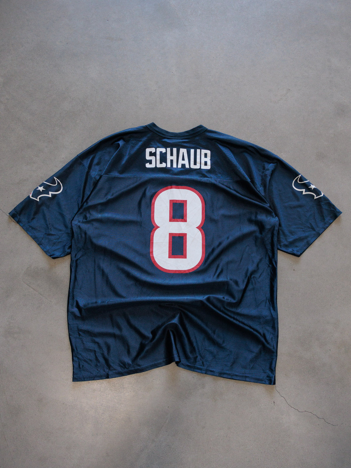 Vintage 00s Navy Houston Texans Schaub Jersey (XL)