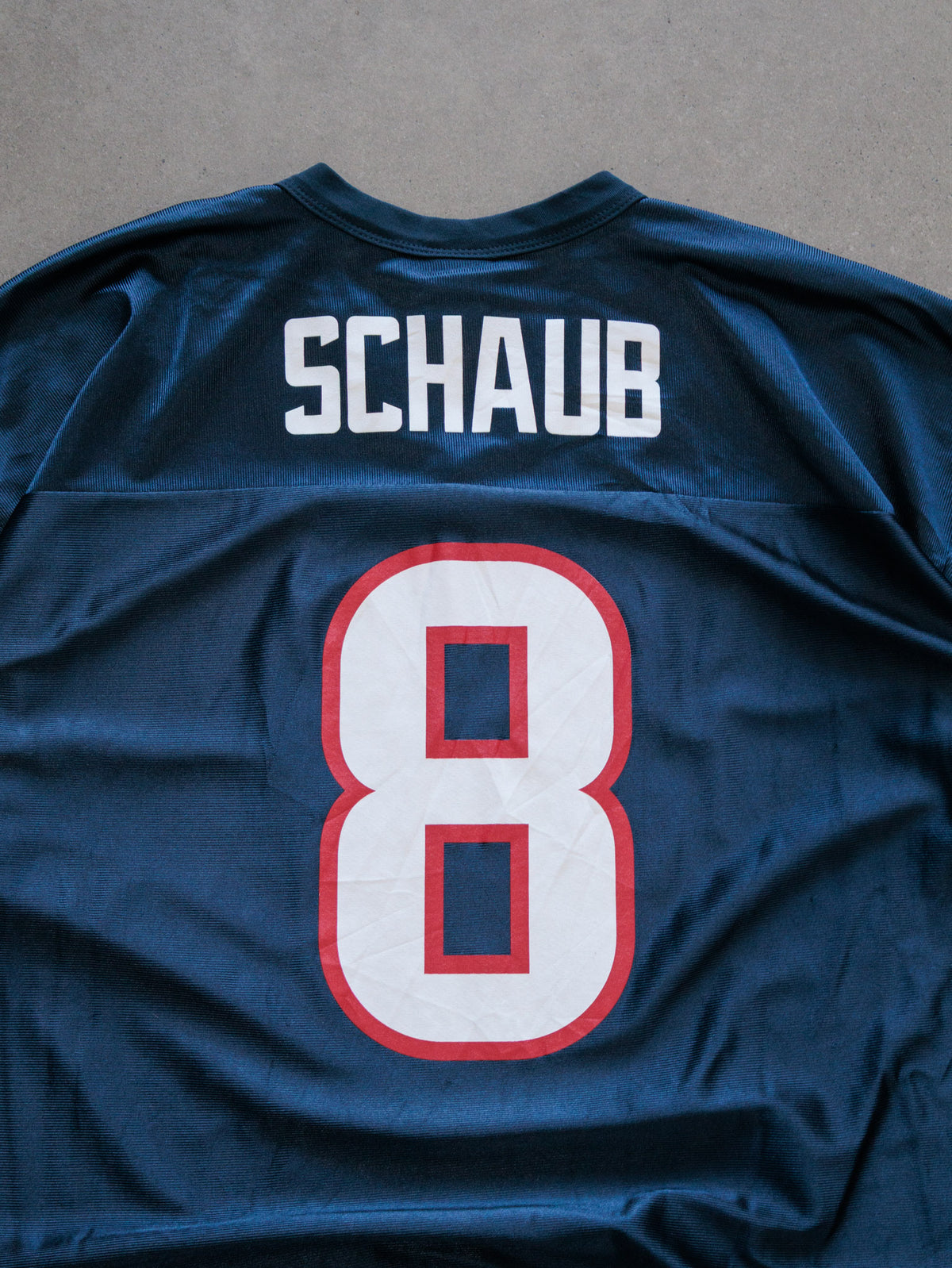 Vintage 00s Navy Houston Texans Schaub Jersey (XL)