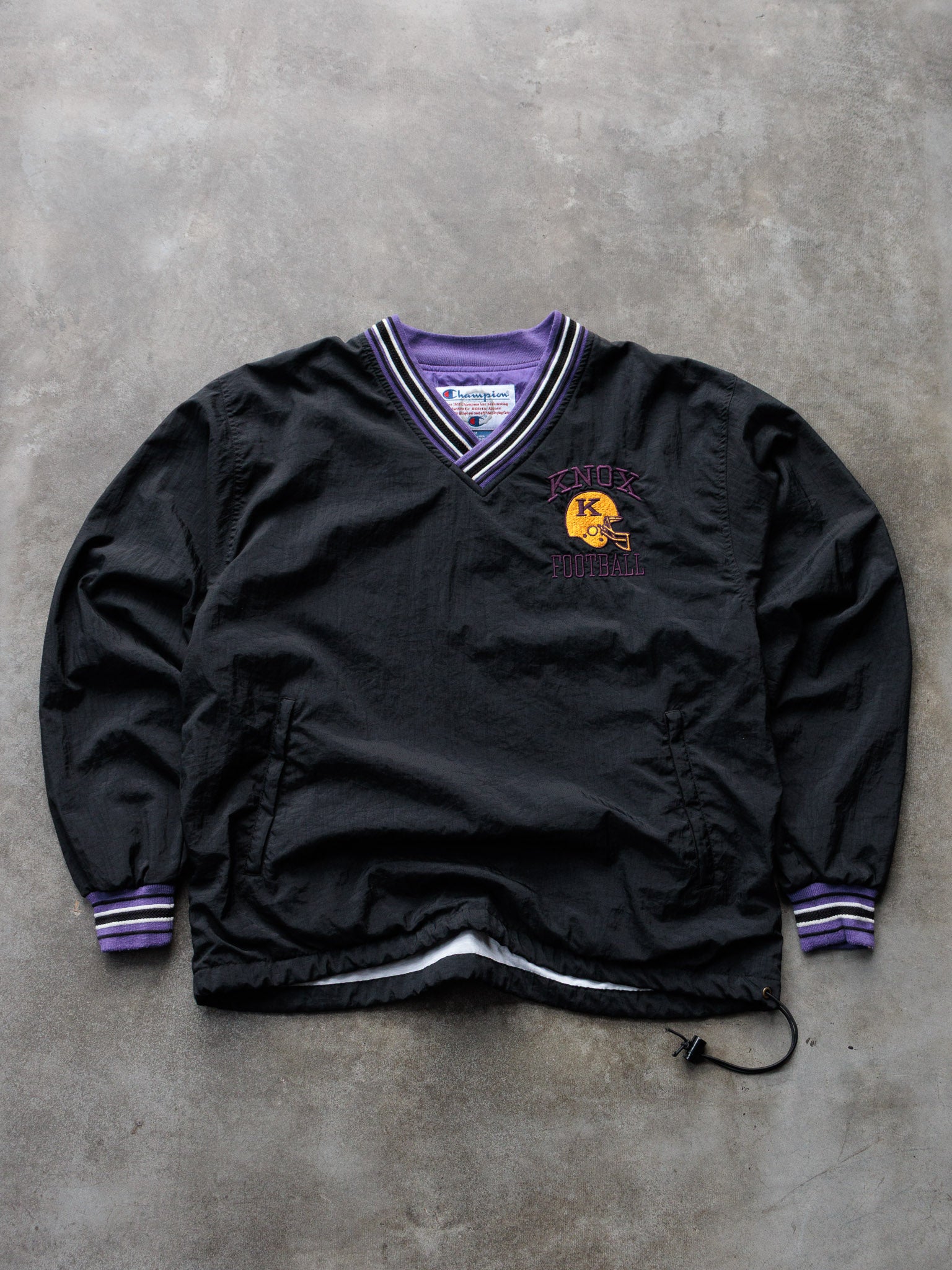 Vintage Black Nike Satin Bomber Jacket (L)