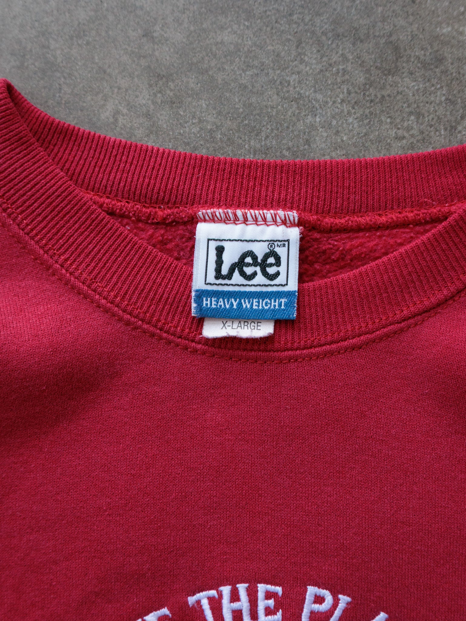 Vintage 90s Red Hard Rock Cafe Las Vegas Sweatshirt (XL)