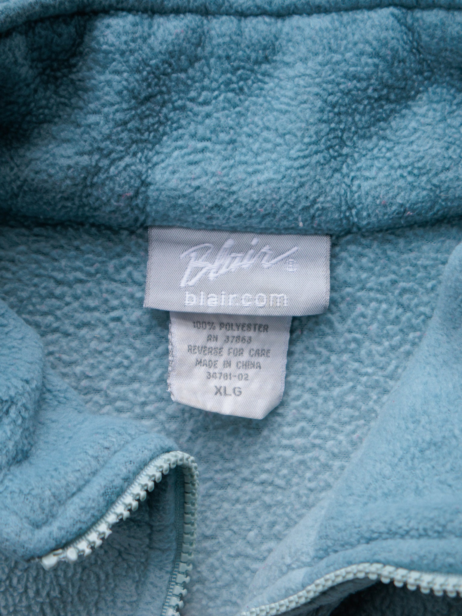 Vintage Blue Blair Wolf Fleece Jacket (XL)
