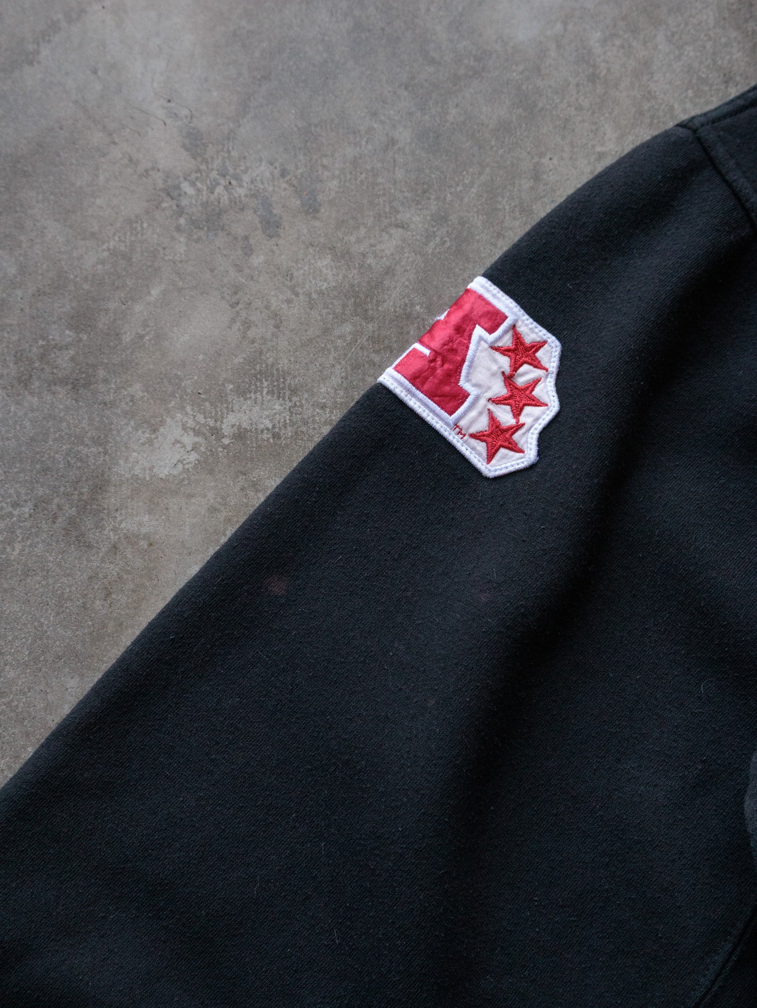 Vintage 90s Black Kansas City Chiefs Lee Sport Mock Neck Sweatshirt (L)