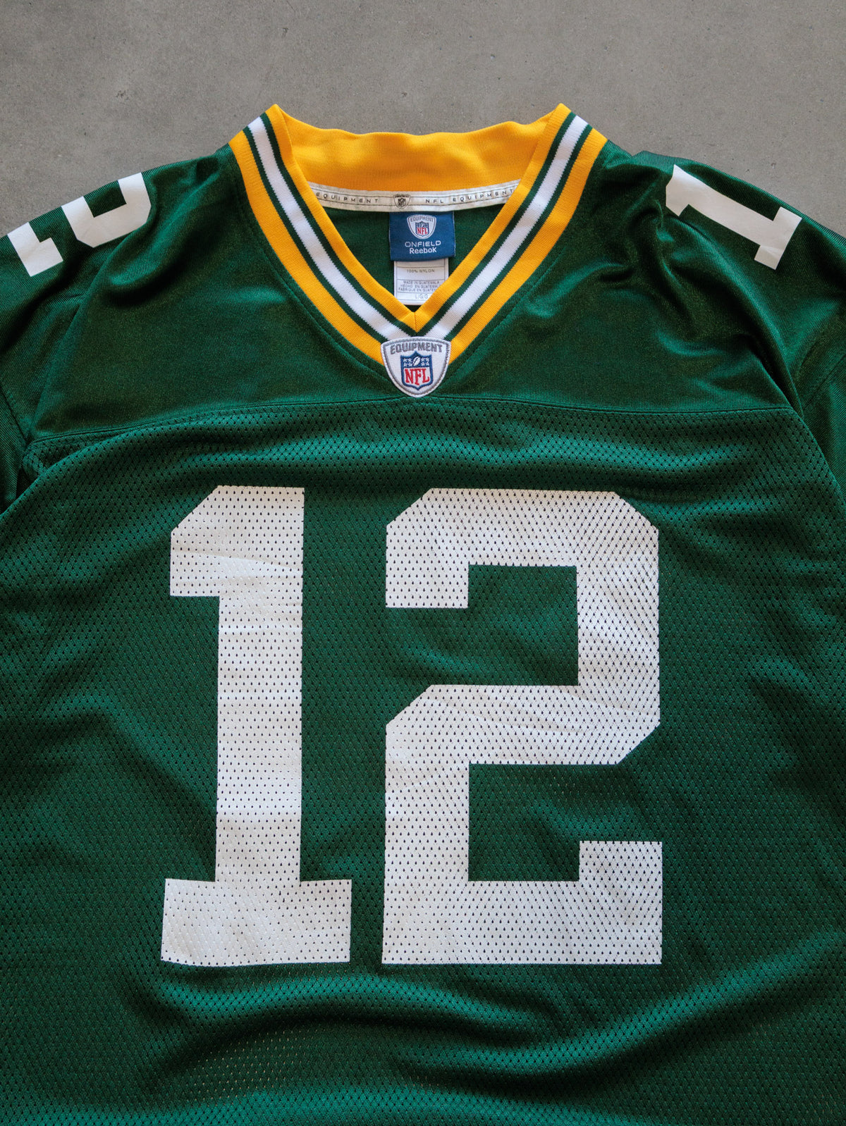 Vintage 00s Green Bay Packers Reebok Rodgers Jersey (L)