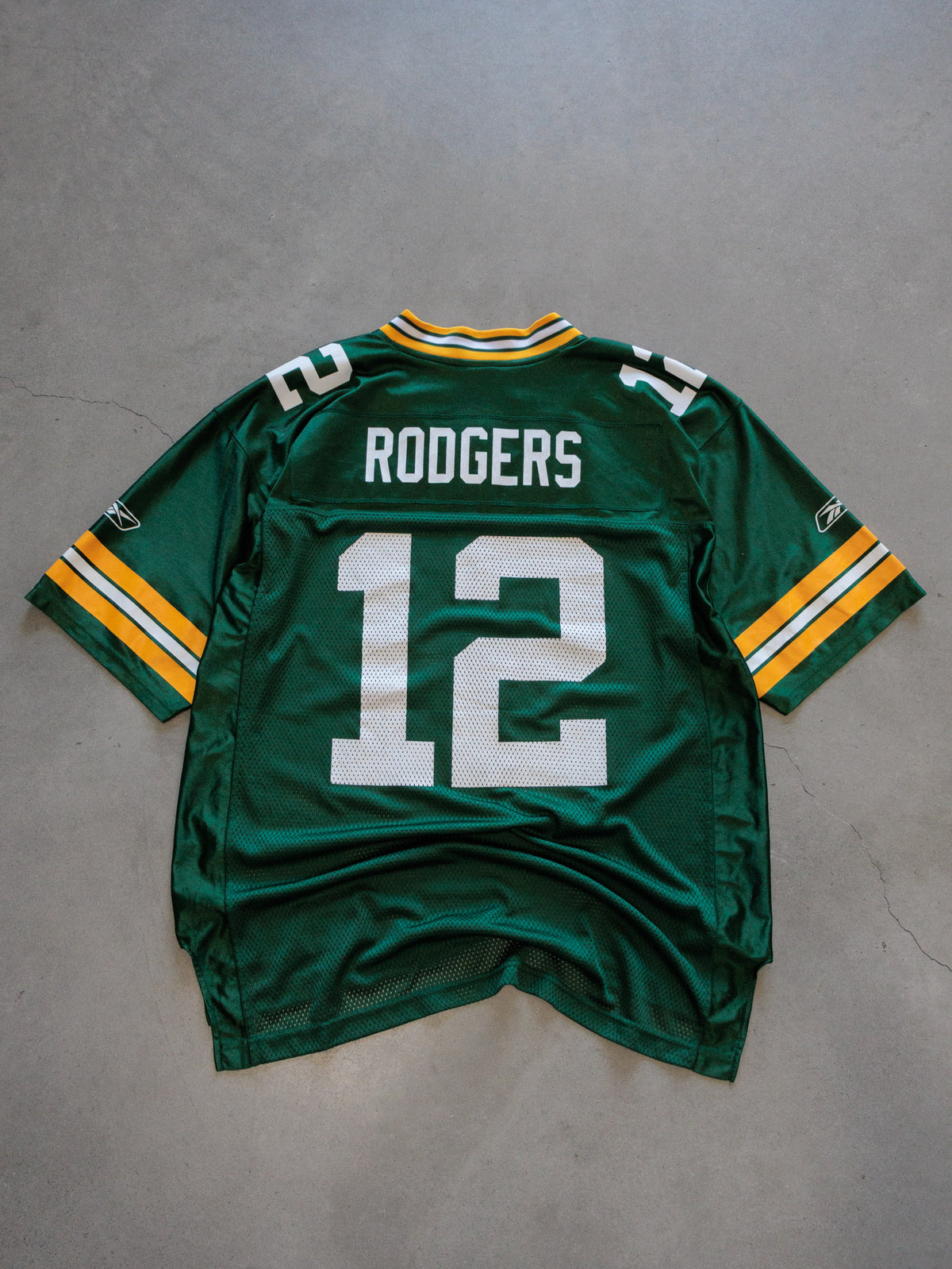 Vintage 00s Green Bay Packers Reebok Rodgers Jersey (L)