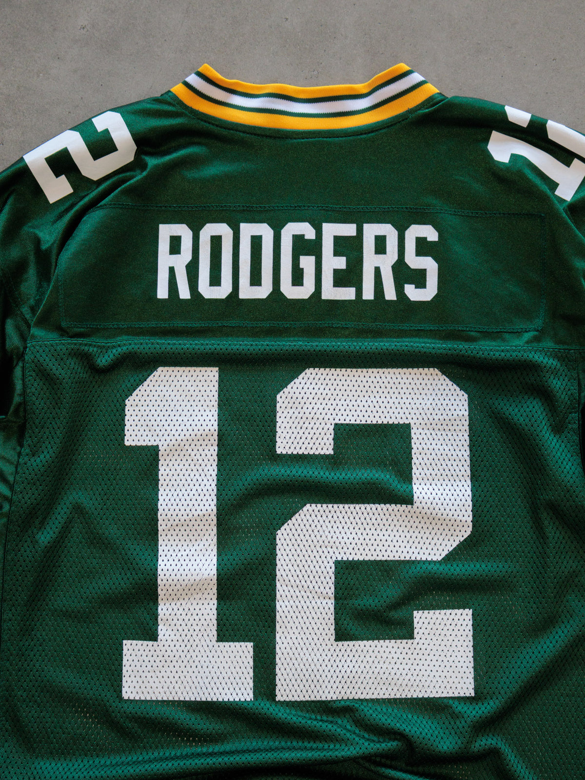 Vintage 00s Green Bay Packers Reebok Rodgers Jersey (L)