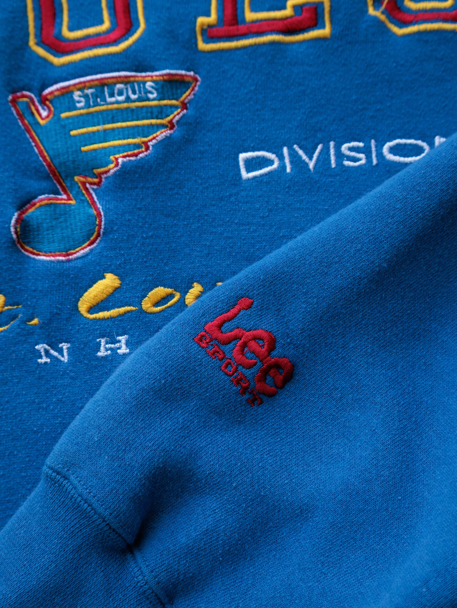 Vintage 90s Blue St. Louis Blues NHL Sweatshirt (-)