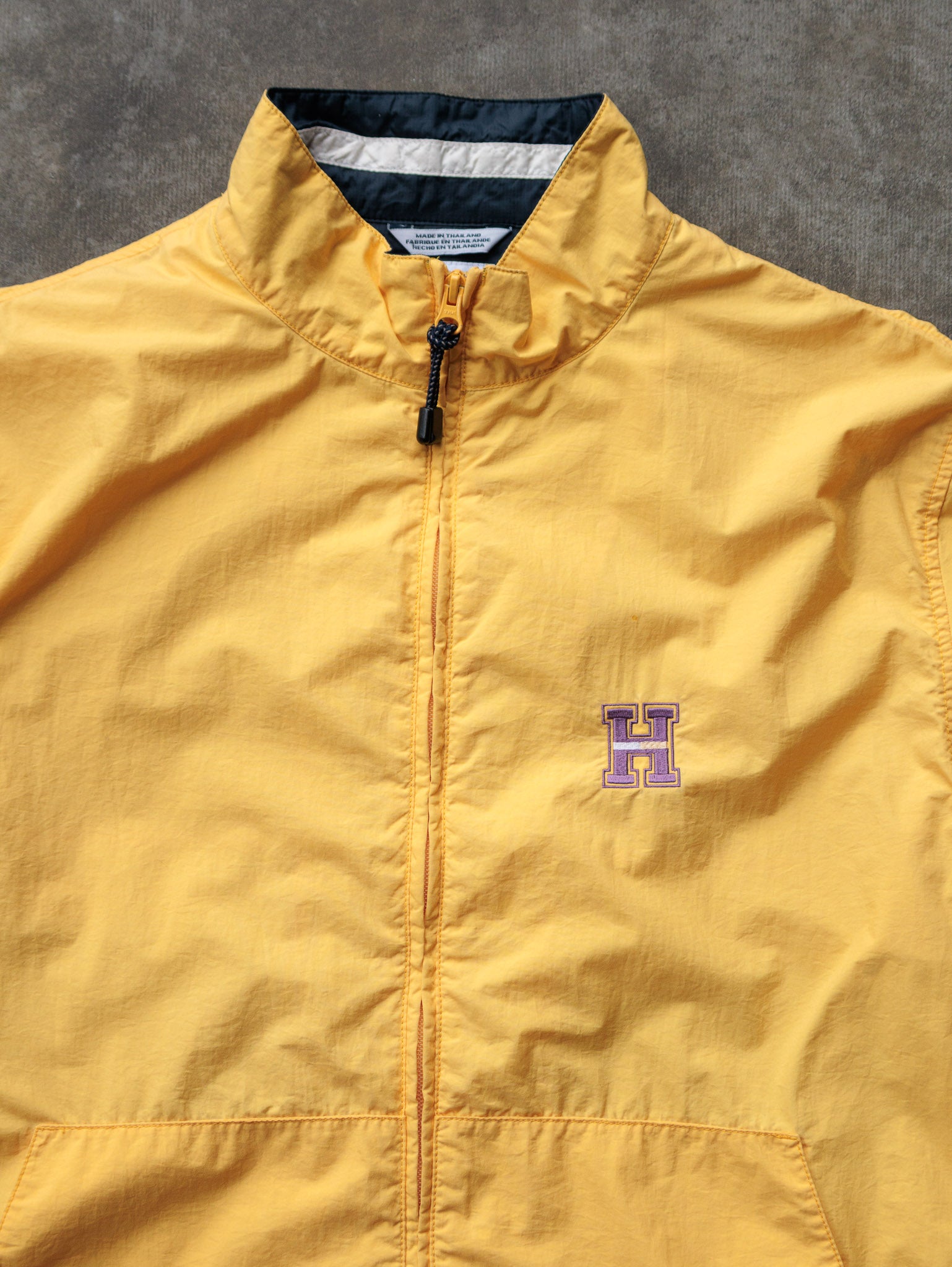 Vintage 00s Yellow Tommy Hilfiger Jacket (M)