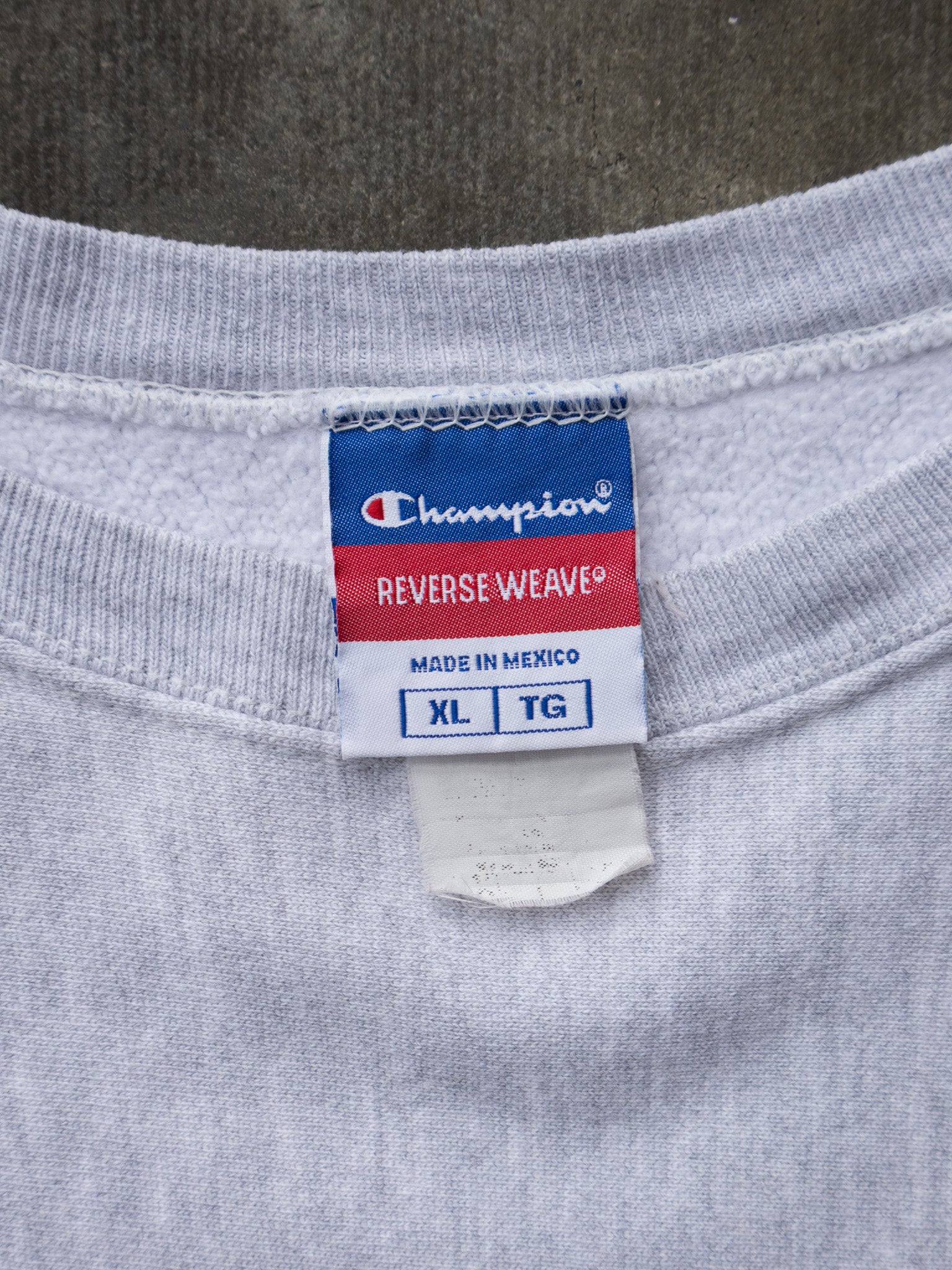 Vintage 2000 Super Bowl Champion Reverse Weave Sweatshirt (XL)