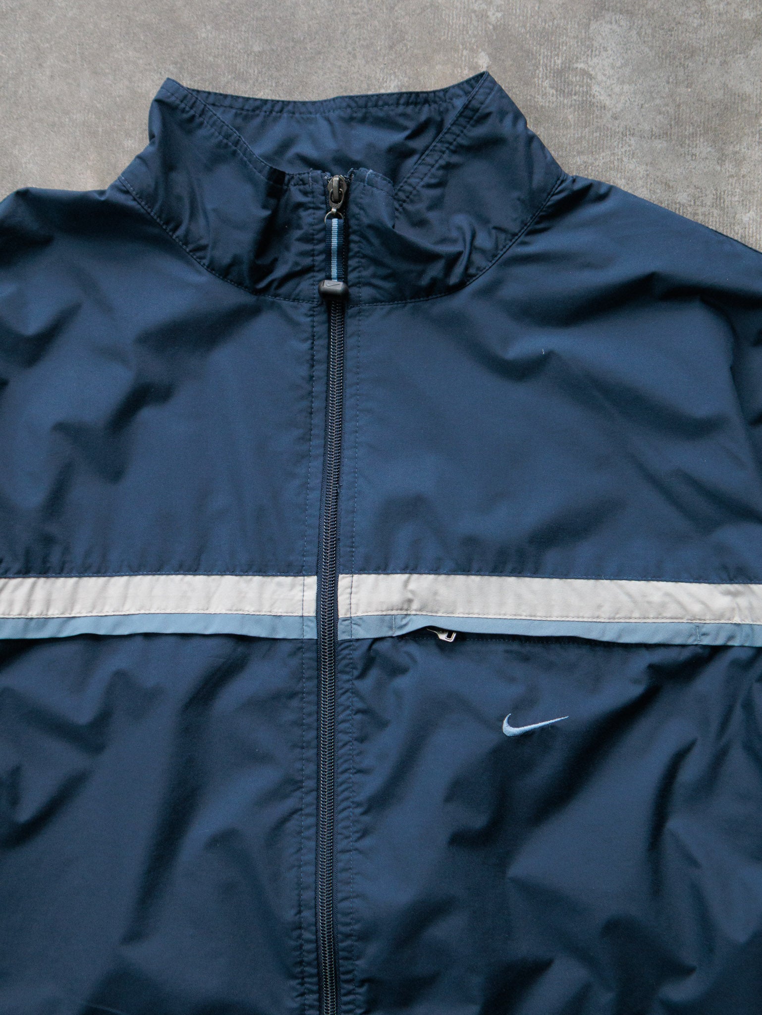 Vintage Navy Nike Jacket (2XL)
