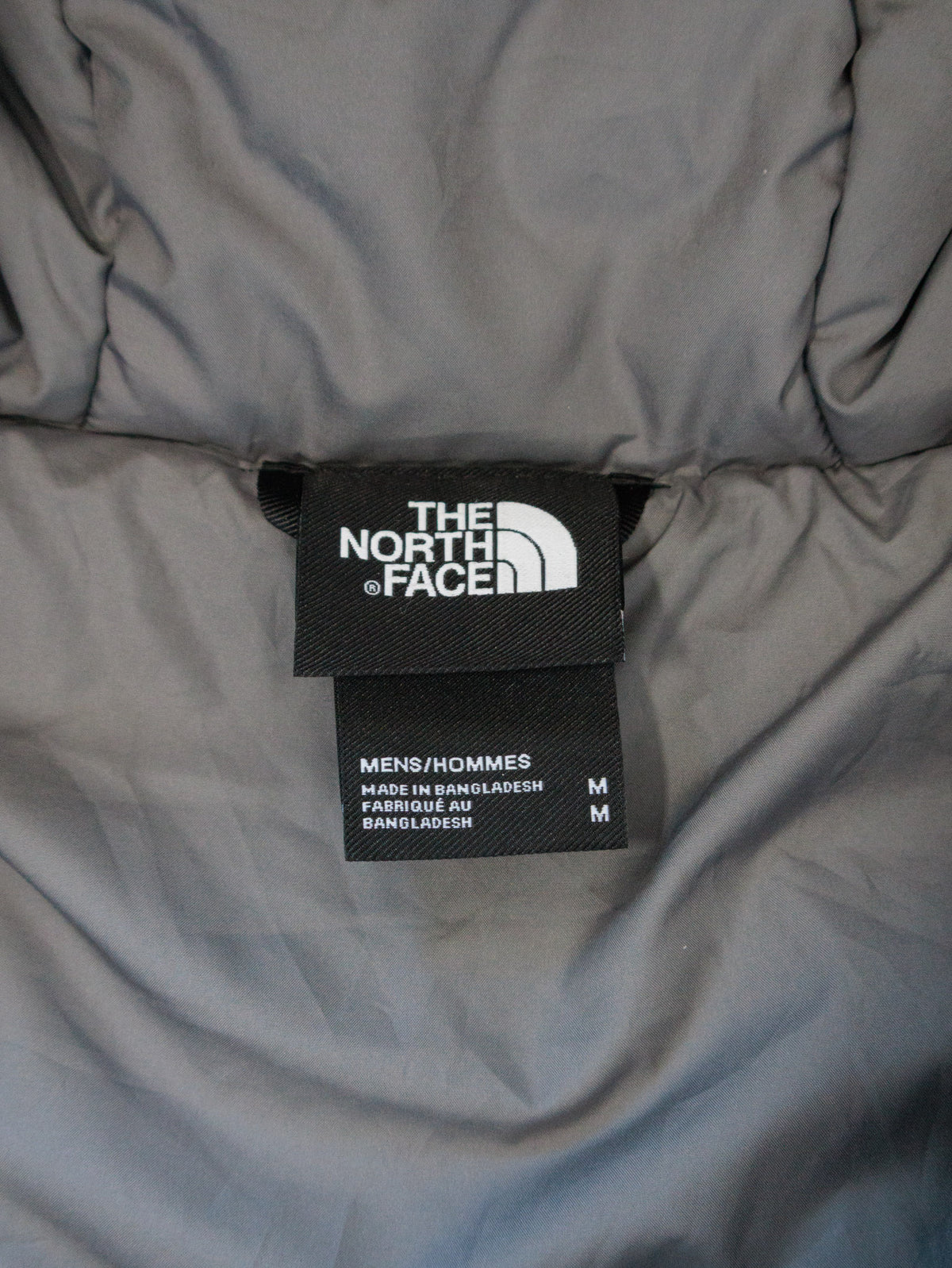 Grey The North Face Aconcagua 3 Puffer Jacket (M)