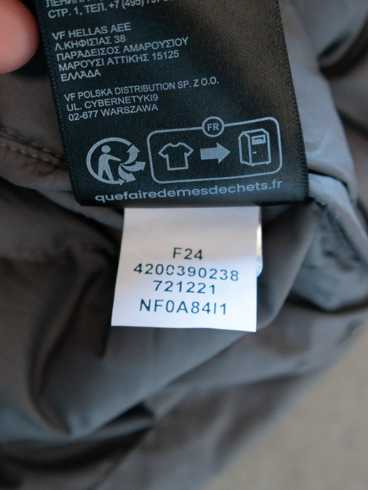 Grey The North Face Aconcagua 3 Puffer Jacket (M)