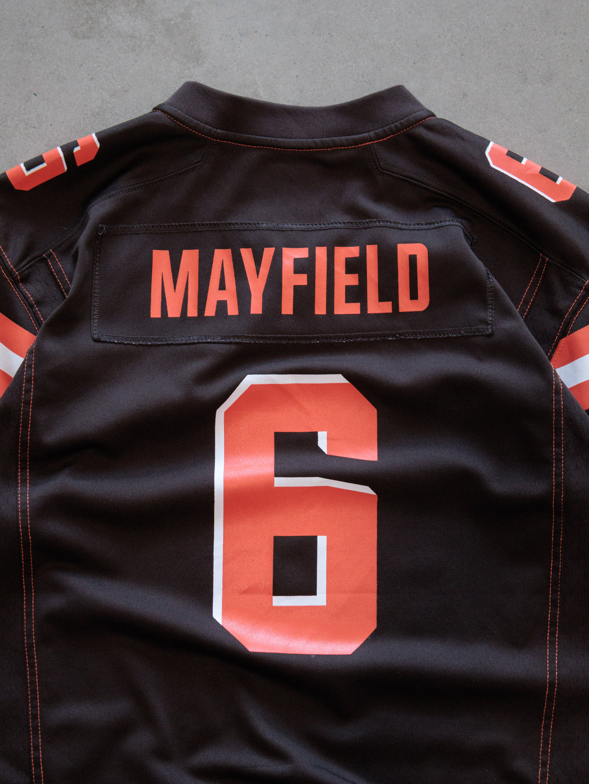 Brown Nike Cleveland Browns Mayfield Jersey (XL)