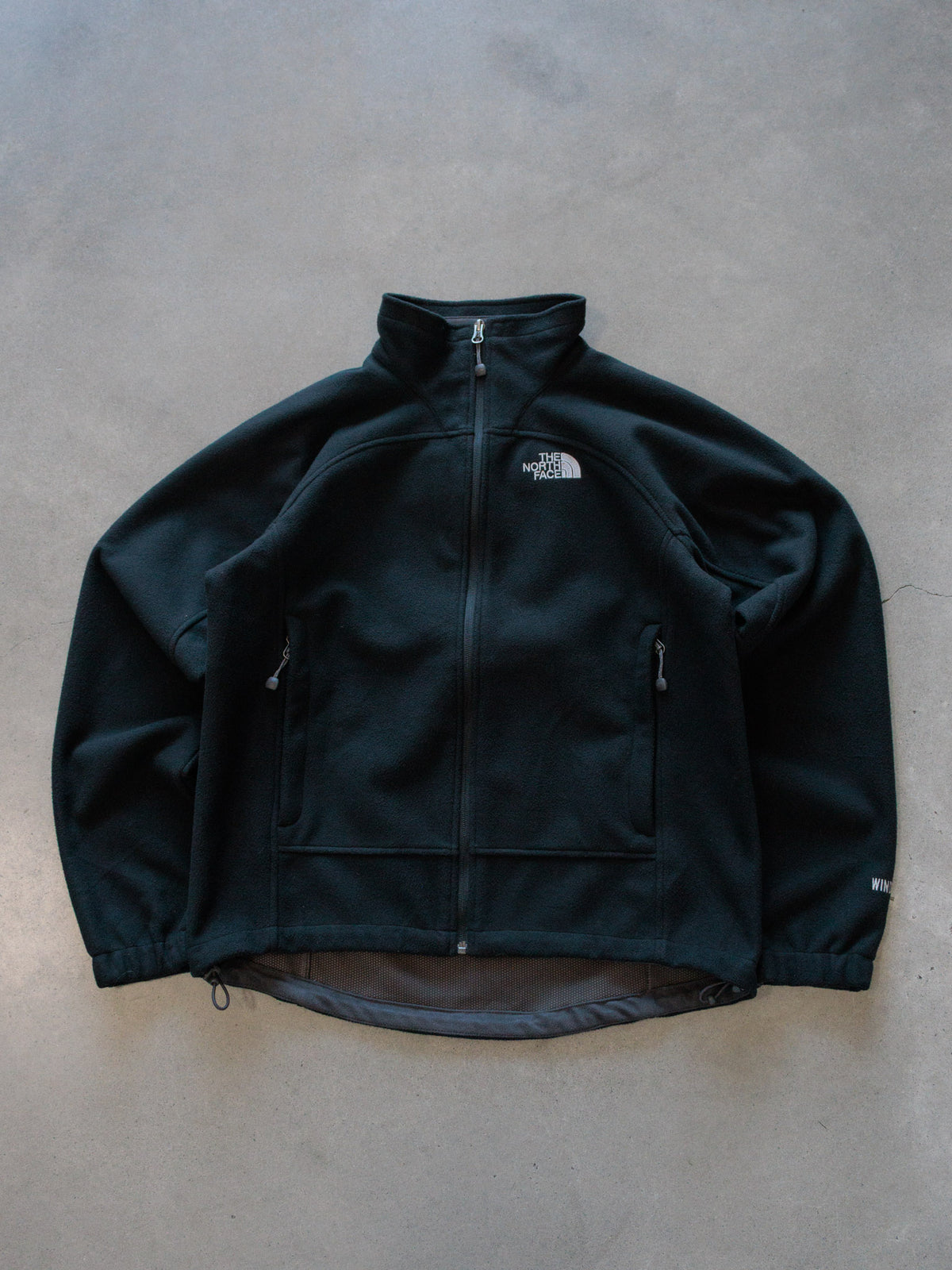 Vintage Black The North Face Windwall Fleece Jacket (S)