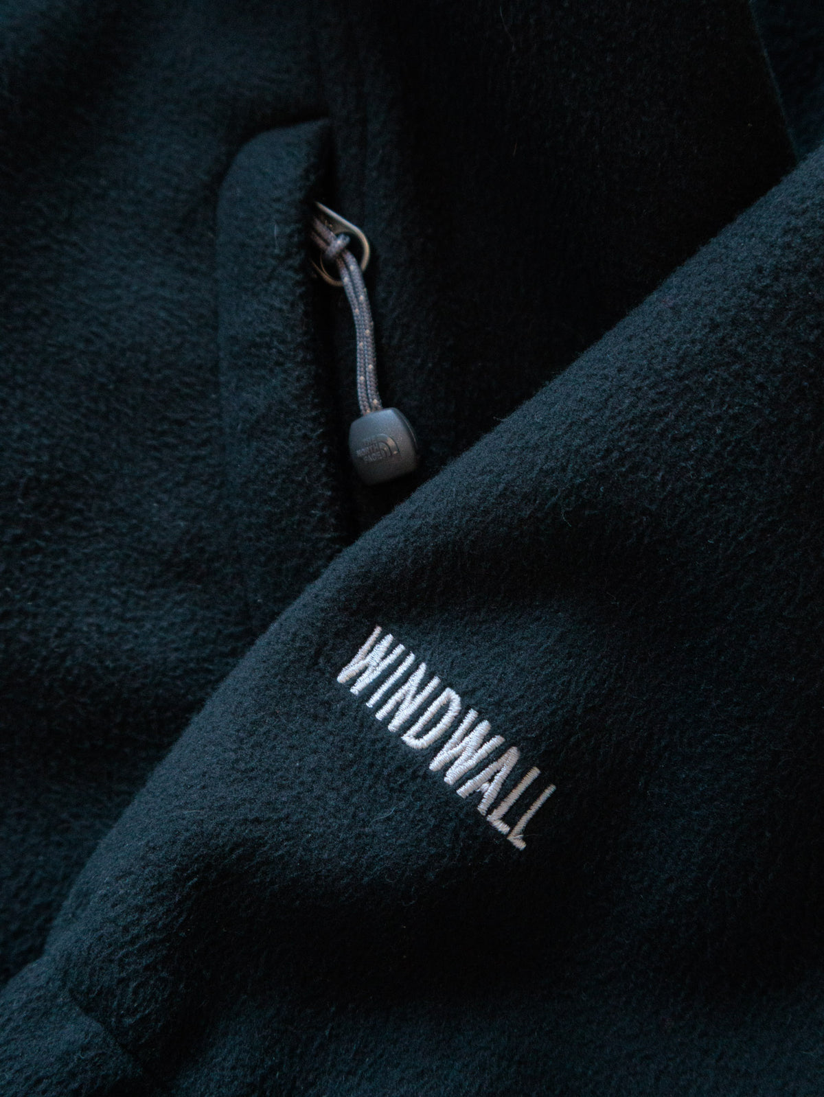 Vintage Black The North Face Windwall Fleece Jacket (S)