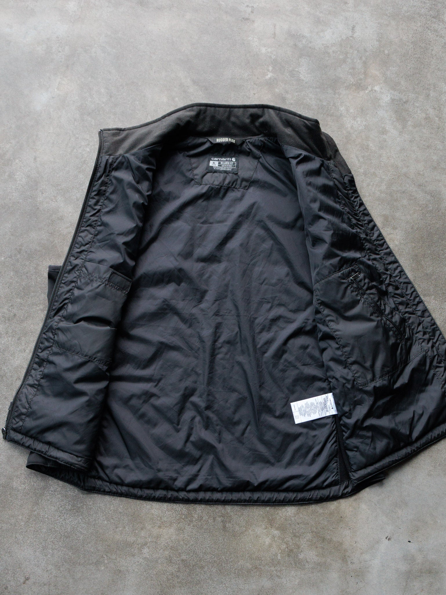 Vintage Black Carhartt Vest (XL)