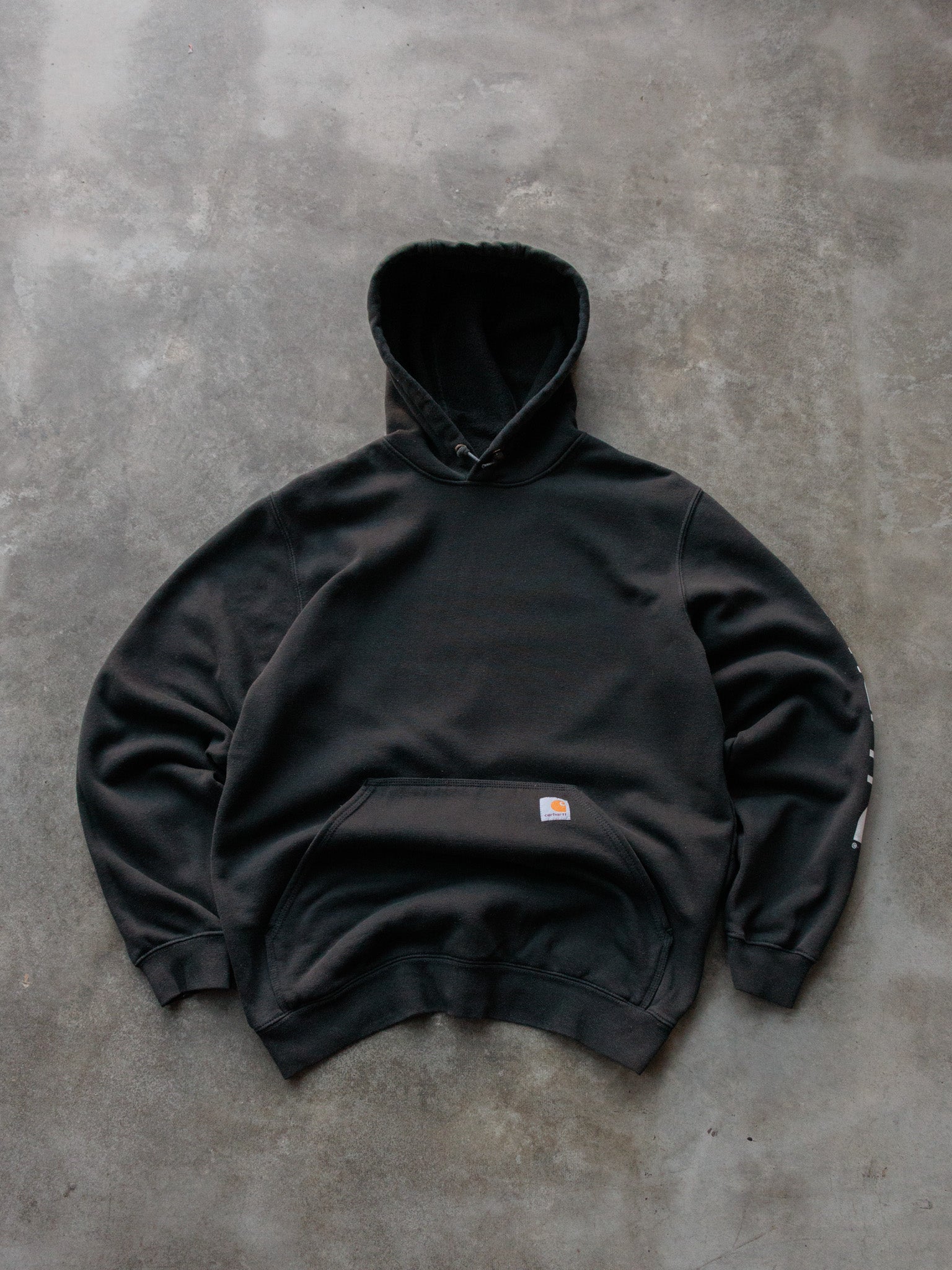 Vintage Black Carhartt Hoodie (M)