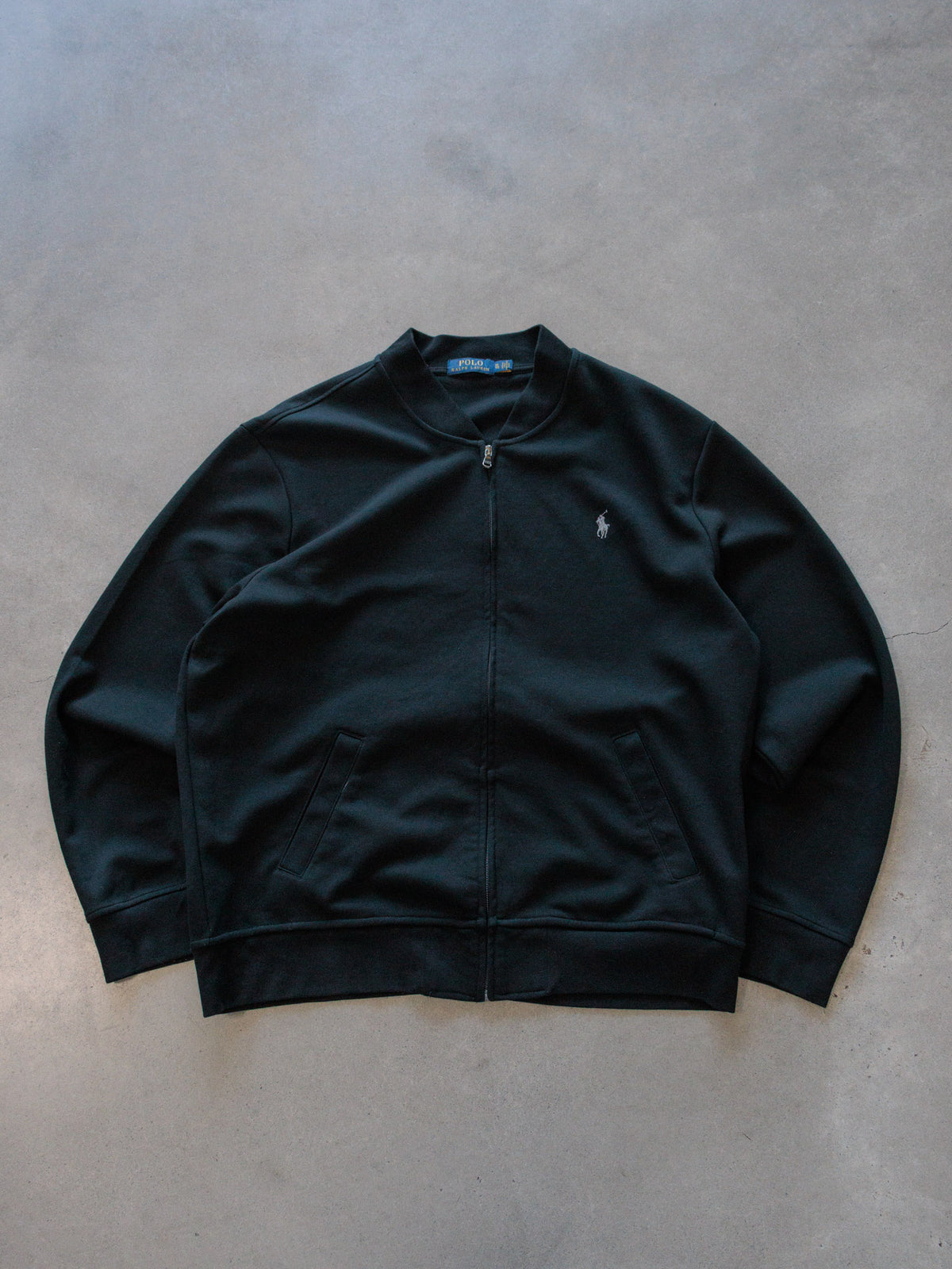 Vintage Green Polo Ralph Lauren Track Jacket (XL)