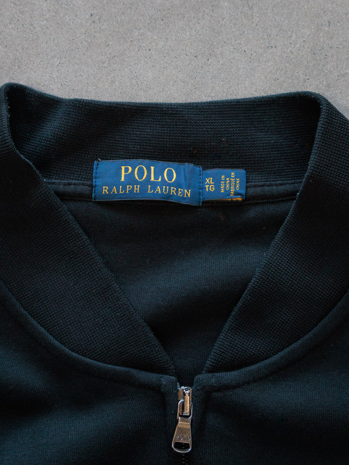 Vintage Green Polo Ralph Lauren Track Jacket (XL)