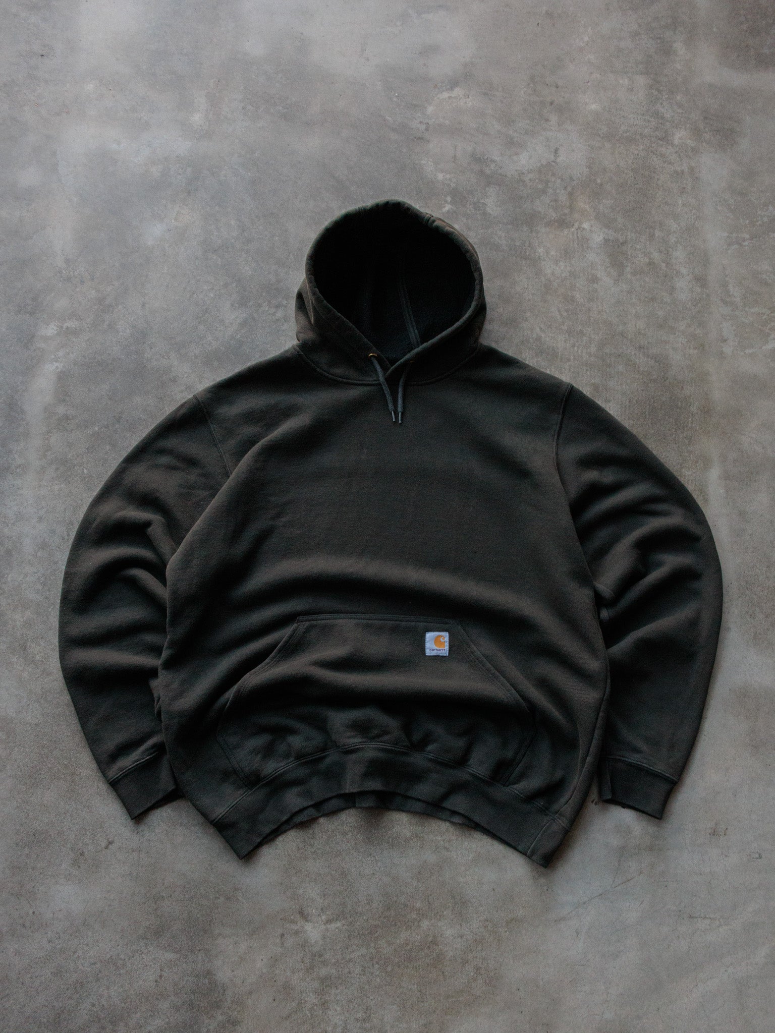 Vintage Black Carhartt Hoodie (L)