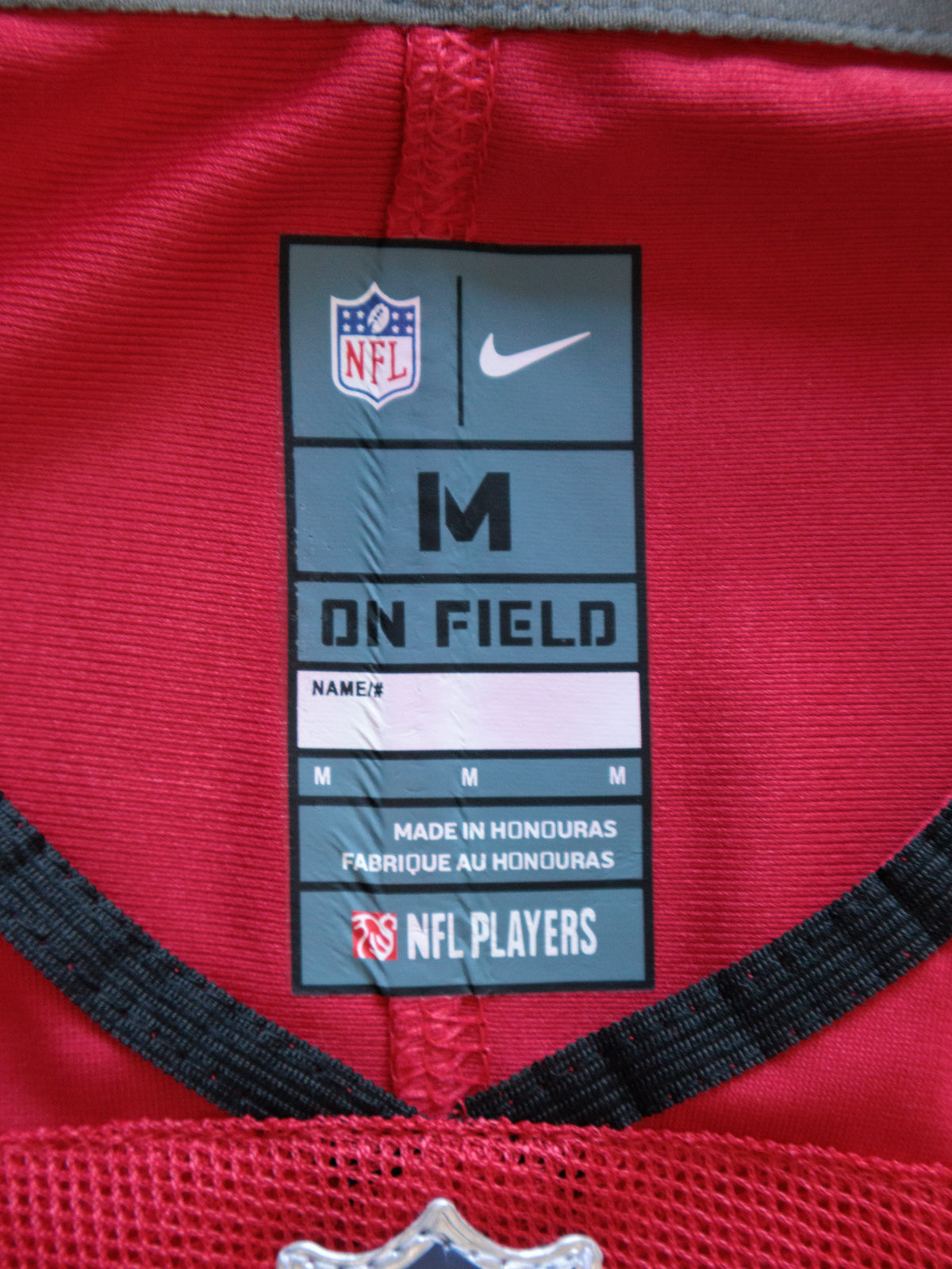 Red Nike Tampa Bay Buccaneers Egbuka Jersey (M)