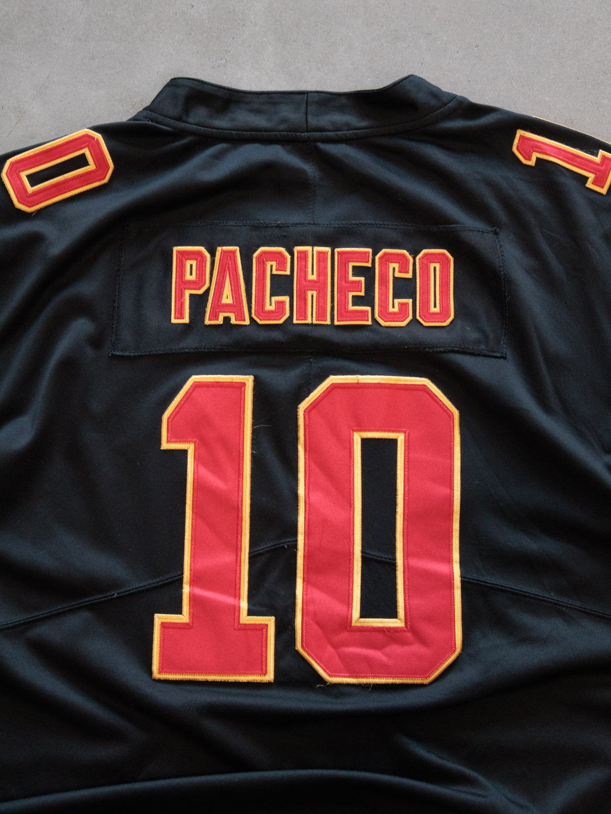 Black Nike Kansas City Chiefs Pacheco Jersey (3XL)