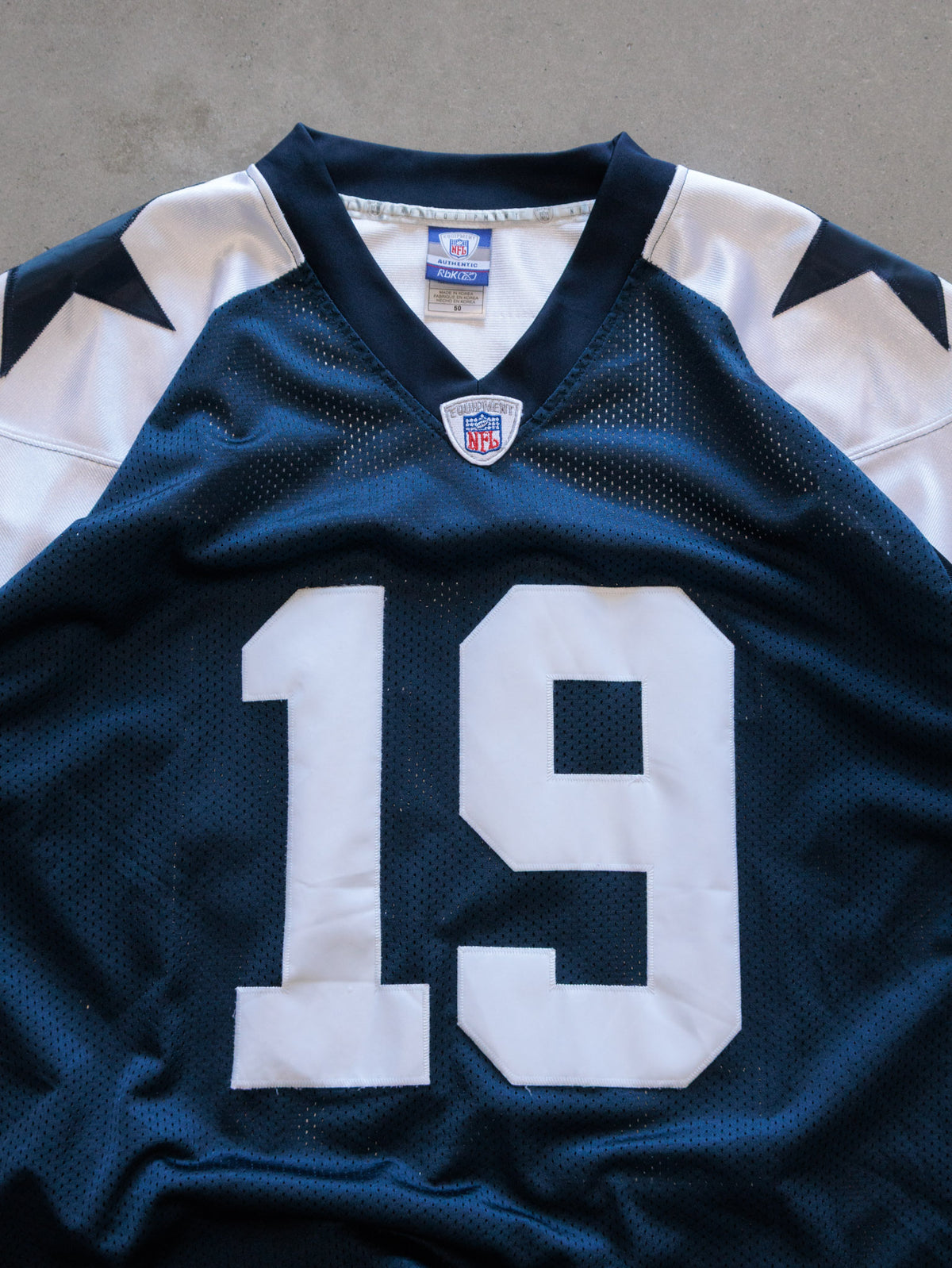 Vintage Navy Reebok Dallas Cowboys Austin Jersey (L)