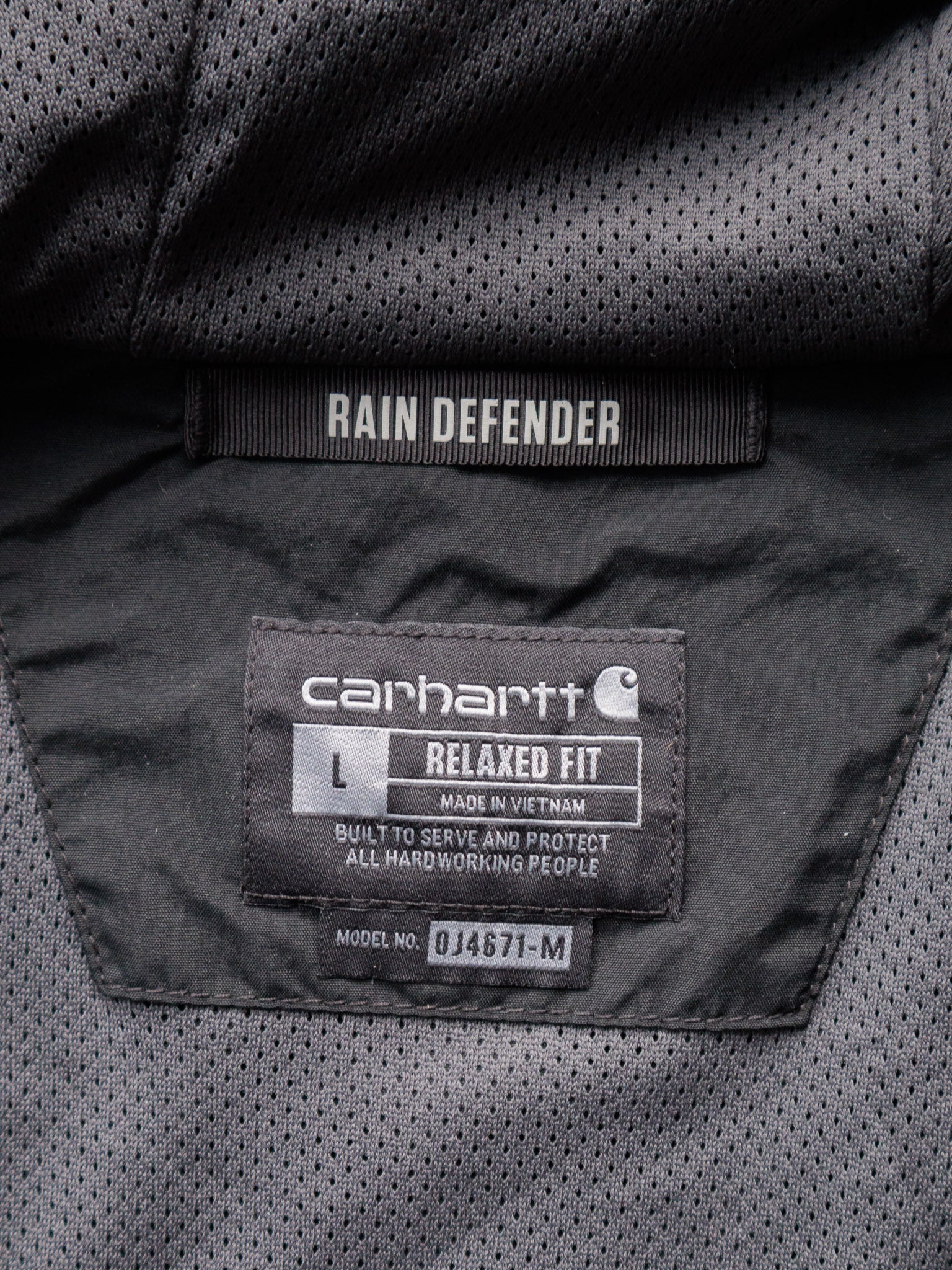 Vintage Black Carhartt Jacket (L)