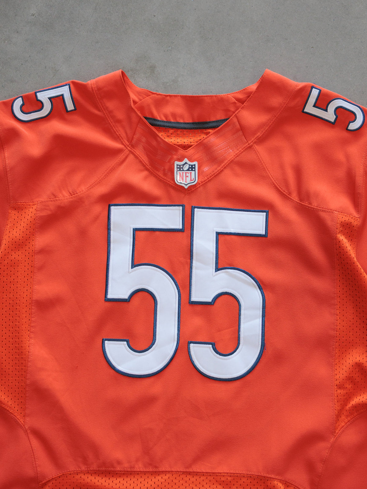 Vintage Orange Nike Chicago Bears Briggs Jersey (XL)