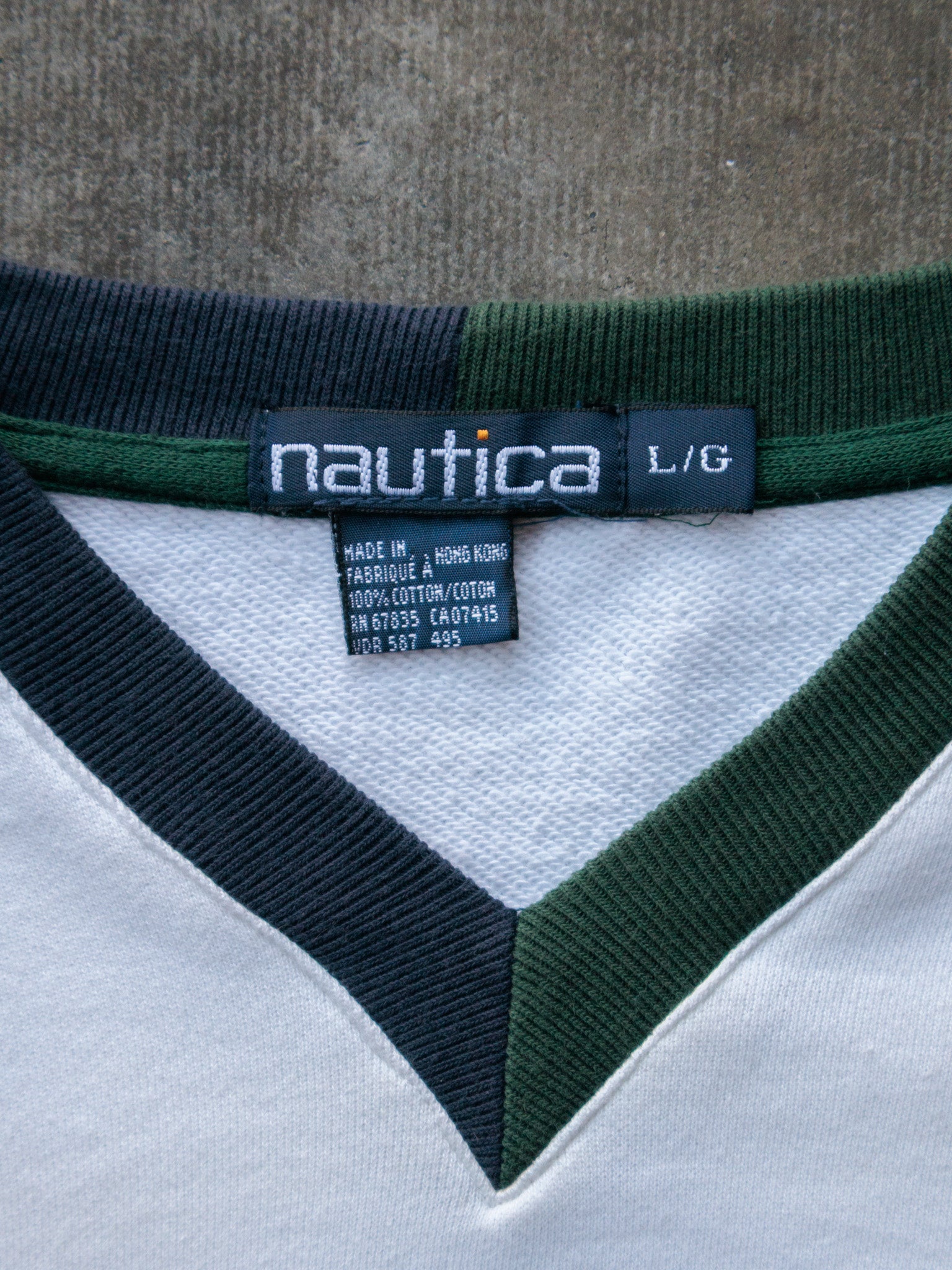 Vintage 90s White Nautica Vest (L)