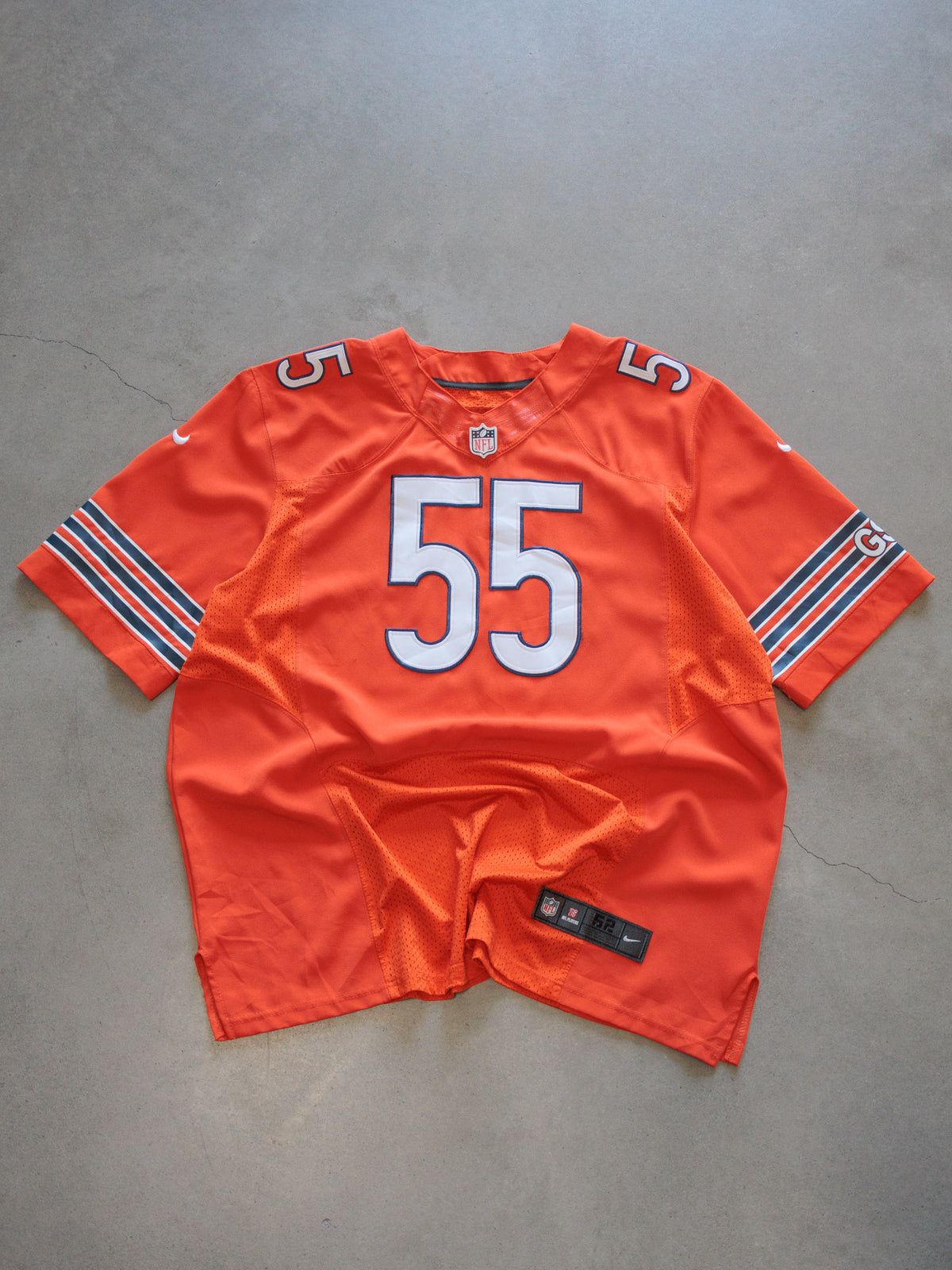 Vintage Orange Nike Chicago Bears Briggs Jersey (XL)