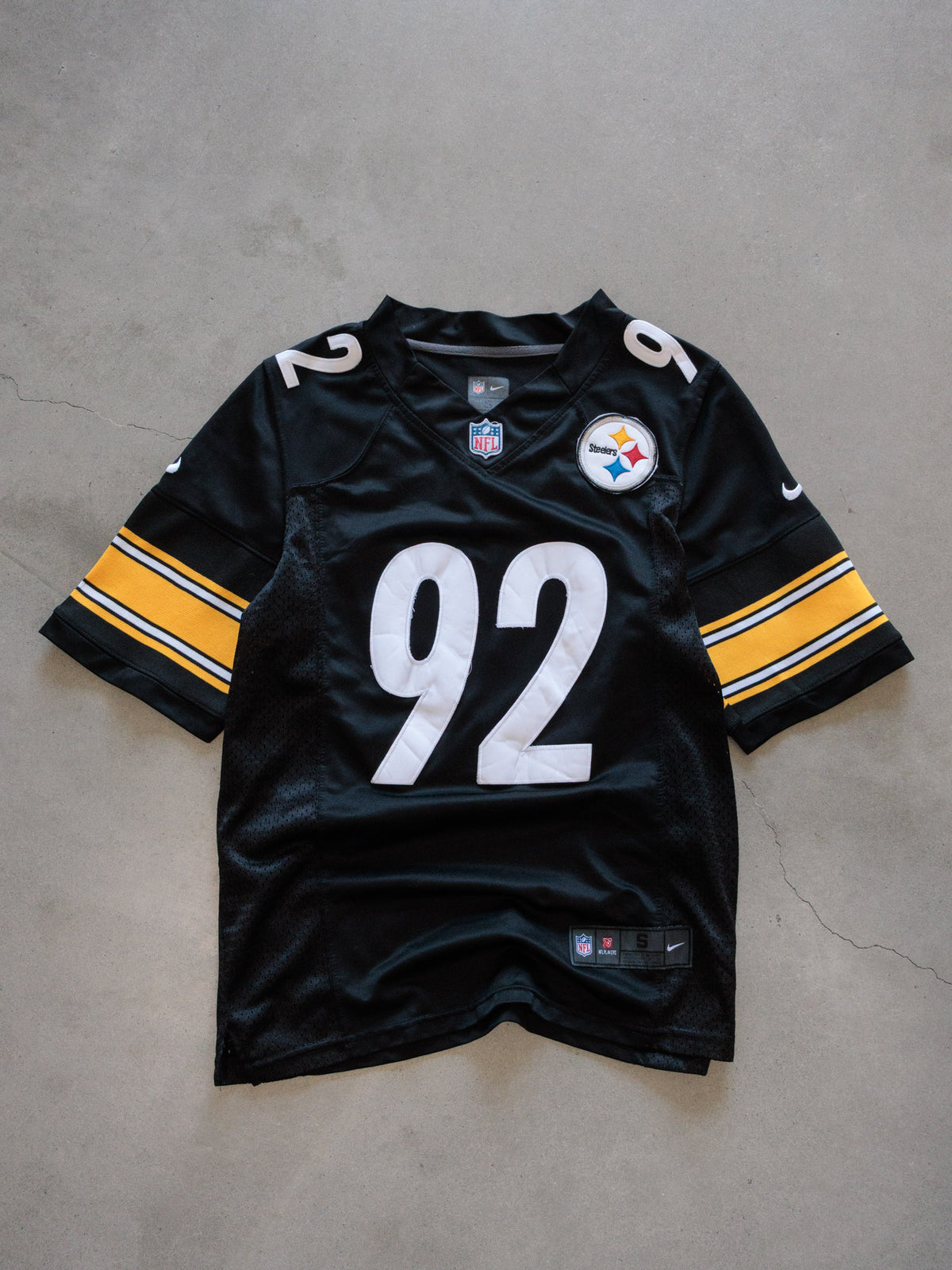 Vintage Black Nike Pittsburgh Steelers Harrison Jersey (S)