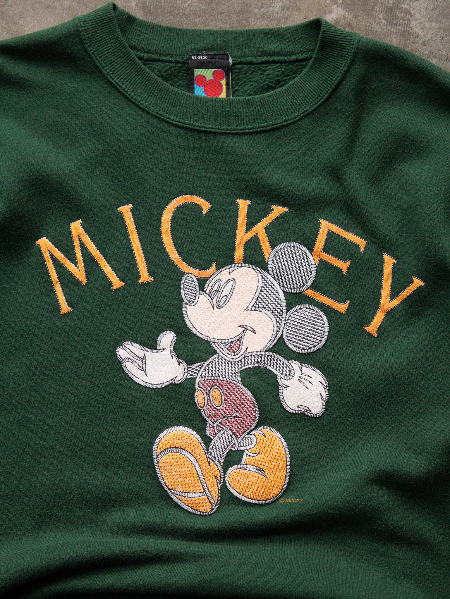 Vintage 90s Green Mickey Unlimited Sweatshirt (L)