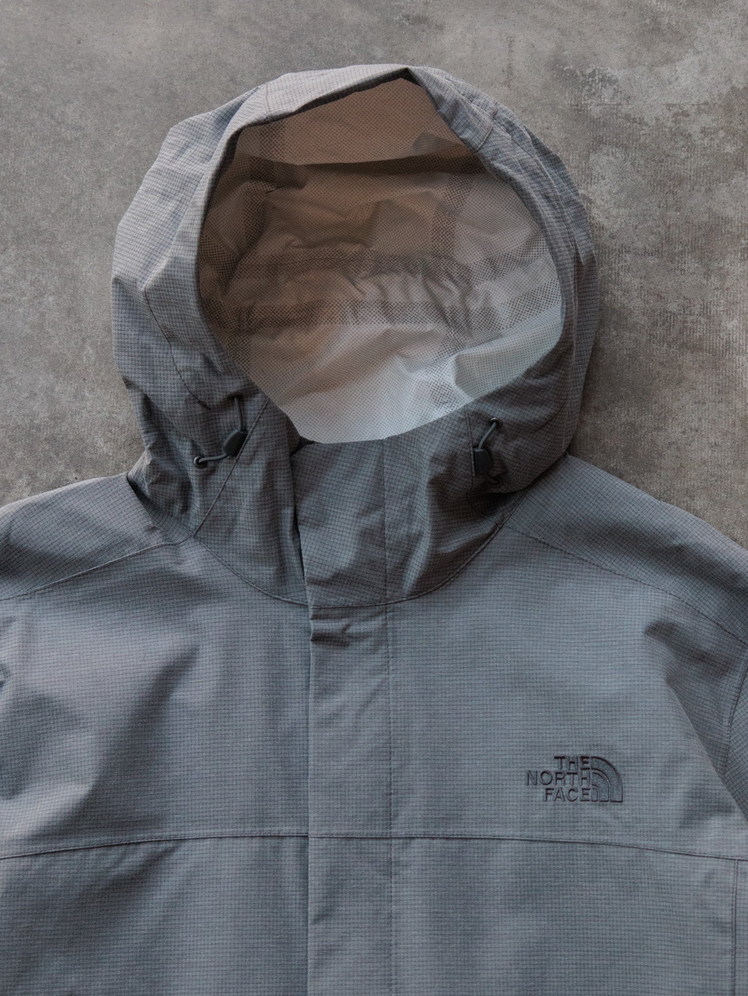 Vintage Grey The North Face Windbreaker (XL)