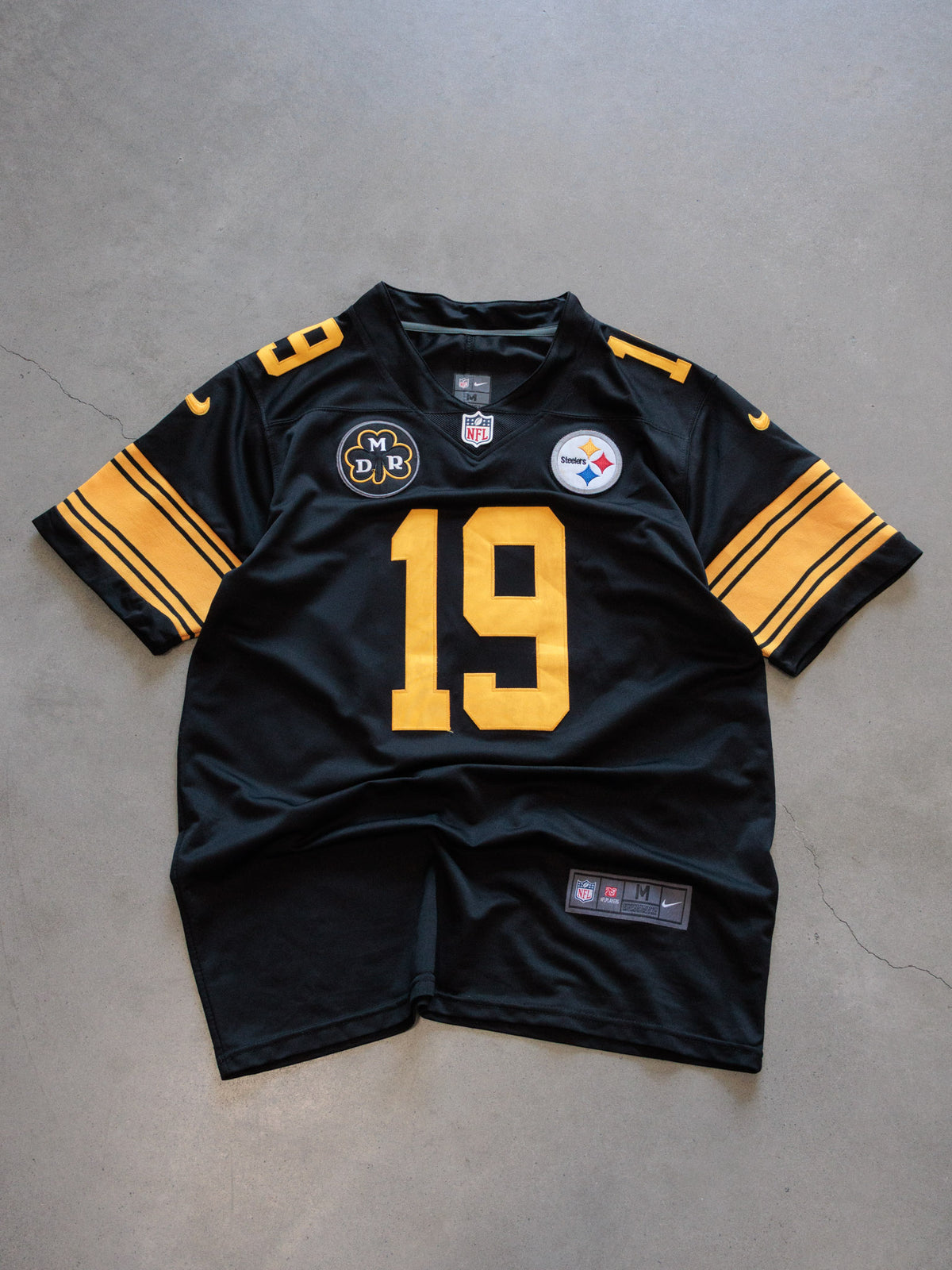 Black Nike Pittsburgh Steelers Smith-Schuster Jersey (M)