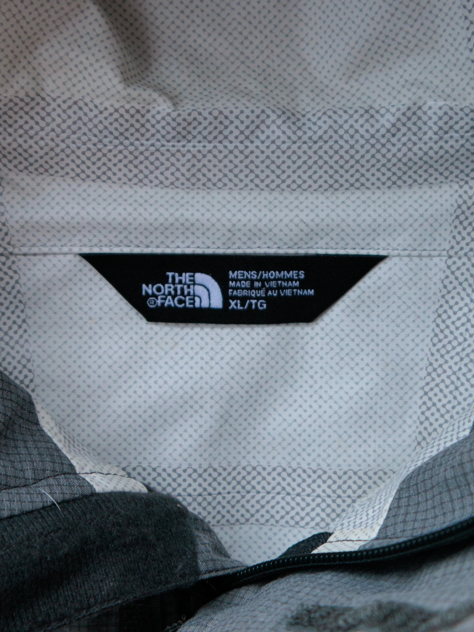 Vintage Grey The North Face Windbreaker (XL)