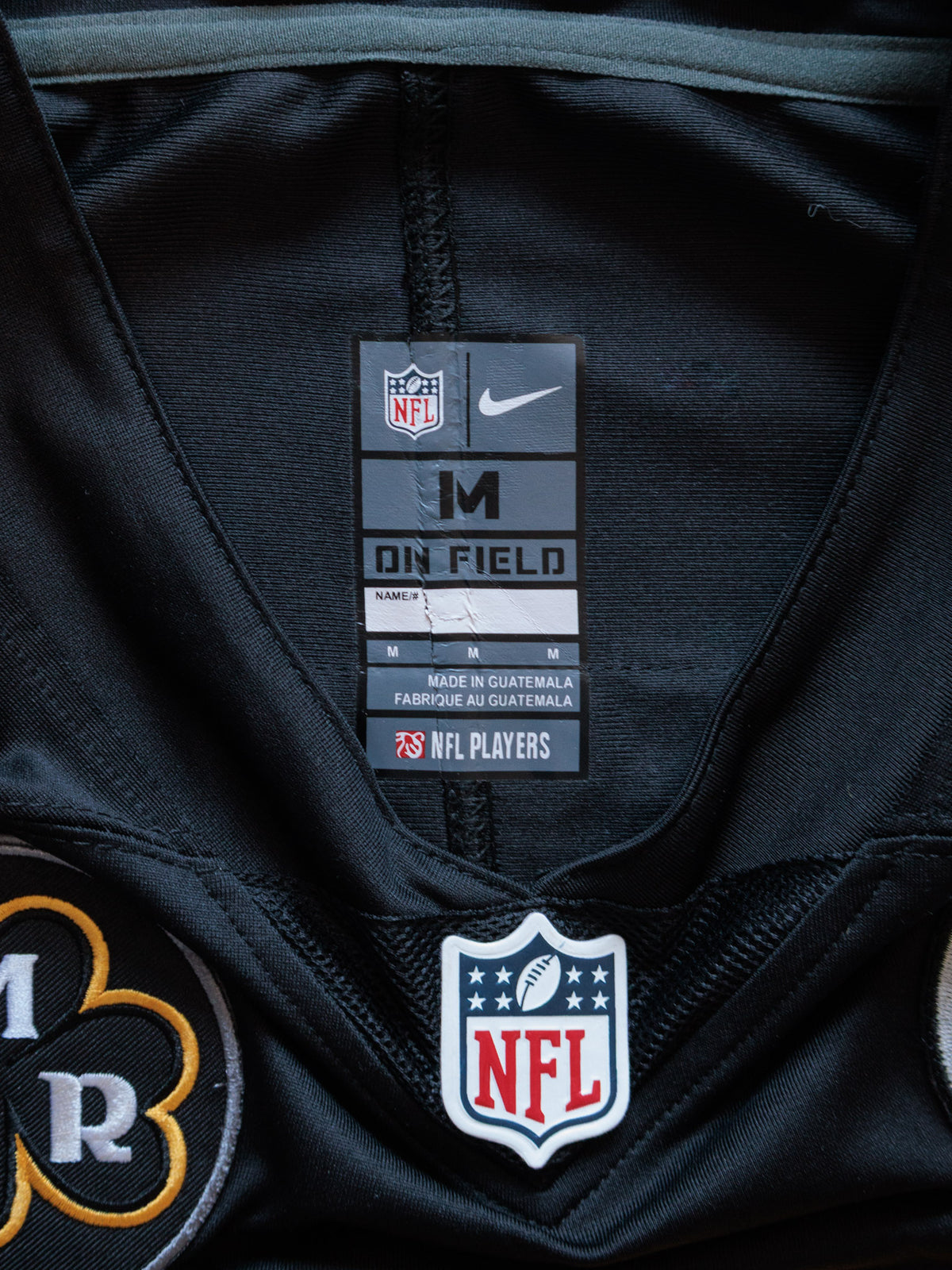 Black Nike Pittsburgh Steelers Smith-Schuster Jersey (M)