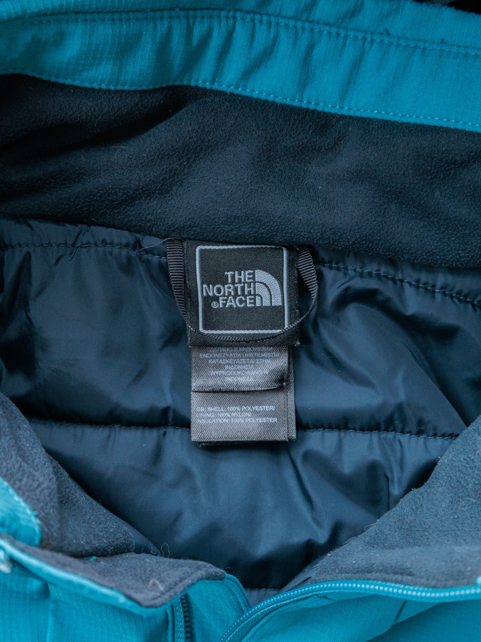 Vintage Blue The North Face Puffer (L)