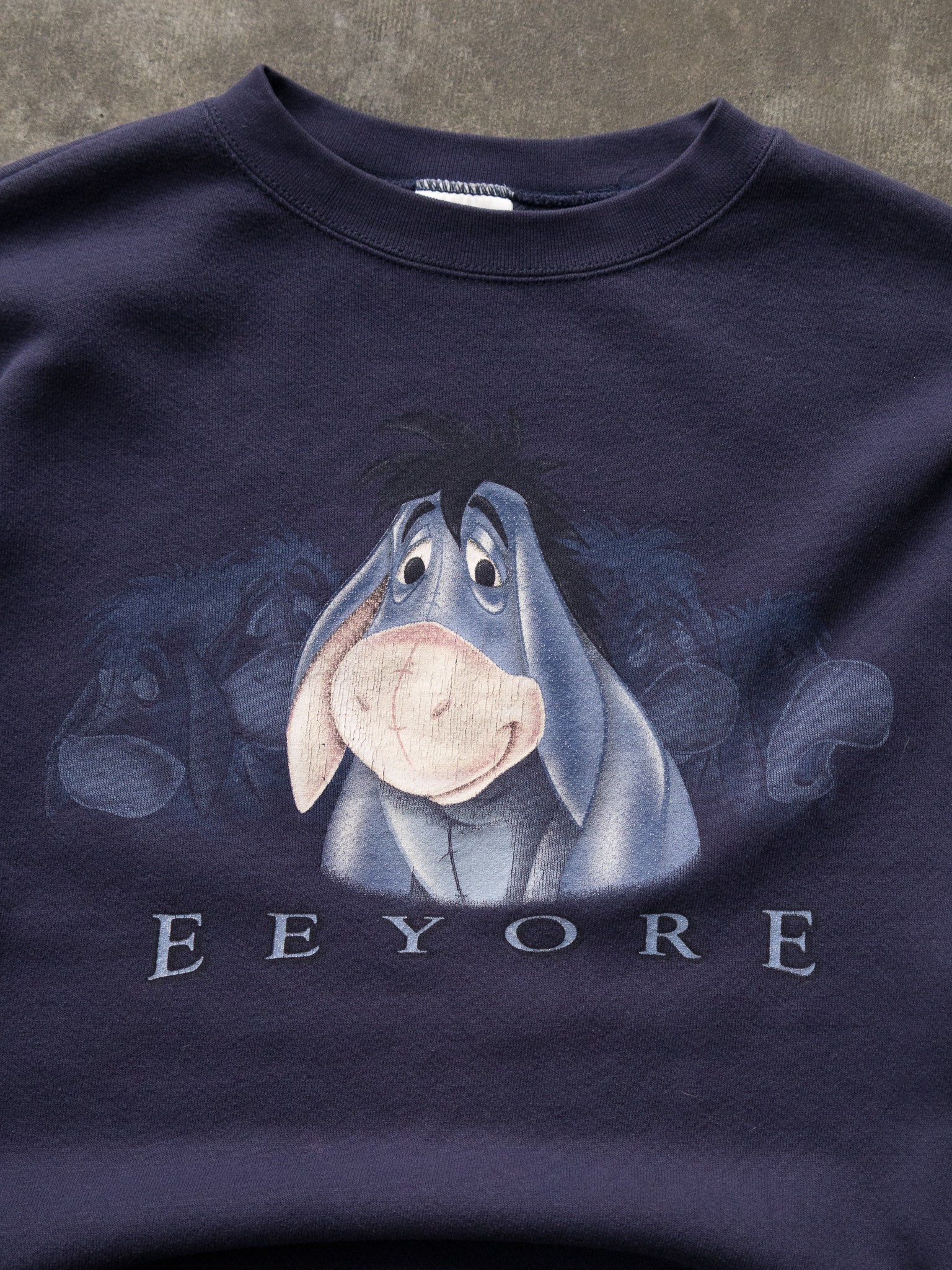 Vintage 90s Navy Eeyore Disney Sweatshirt (S)